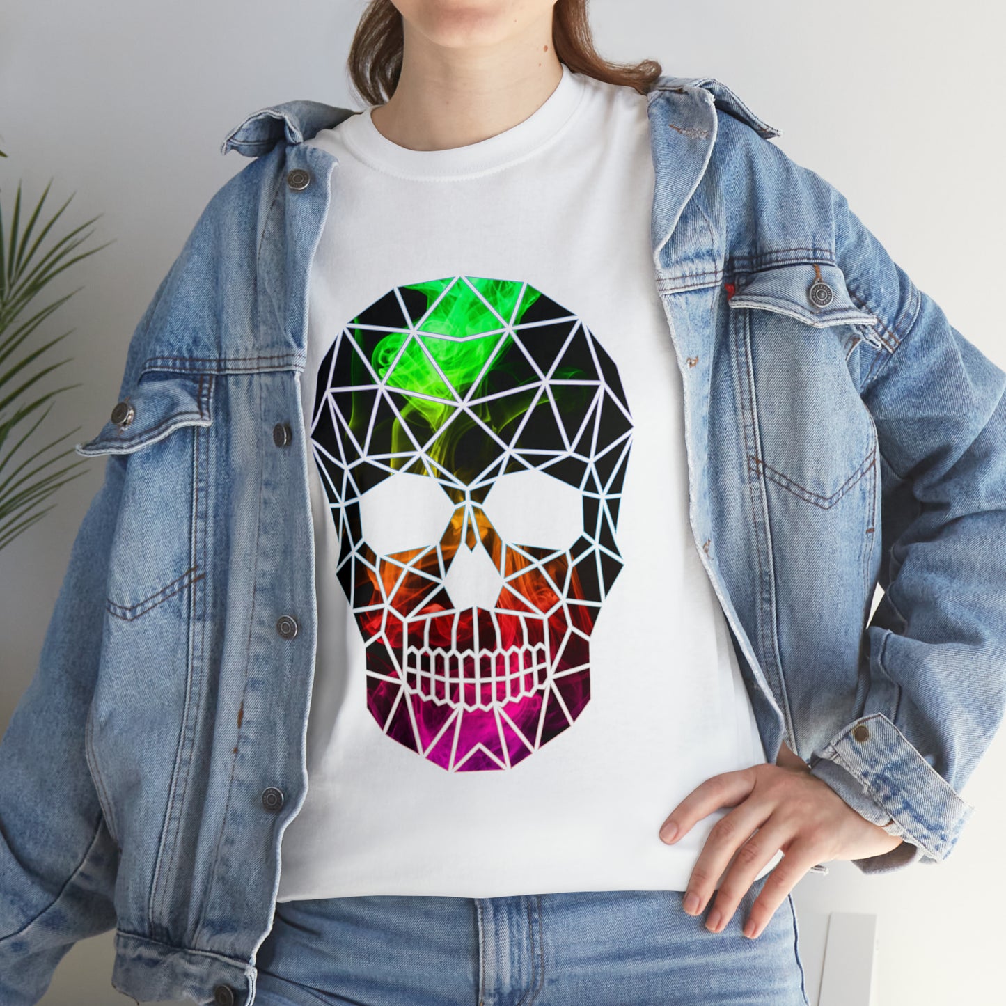 Skull Mosaic 5 Heavy Cotton Tee