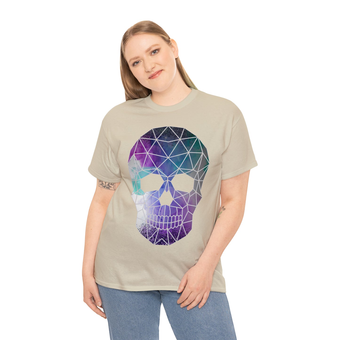 Skull Mosaic 2 Heavy Cotton Tee