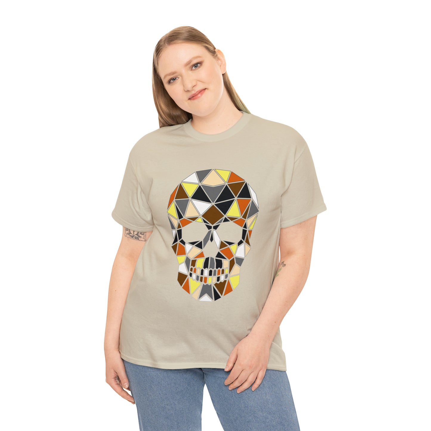 Skull Mosaic 6 Cotton Tee