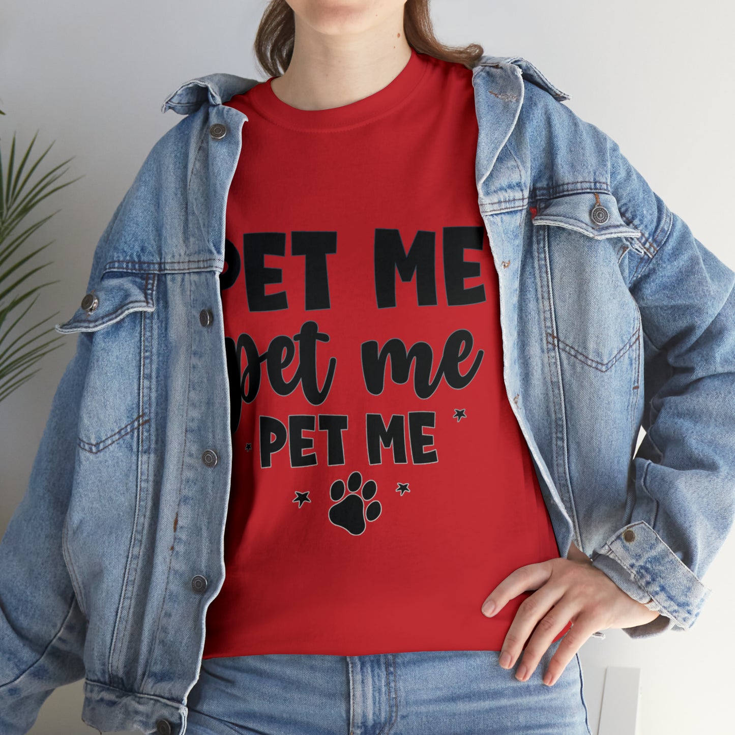 Pet Me Heavy Cotton Tee