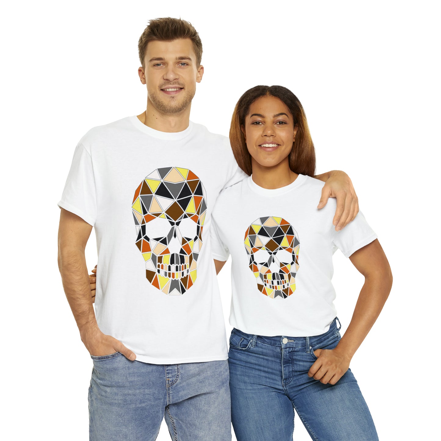 Skull Mosaic 6 Cotton Tee