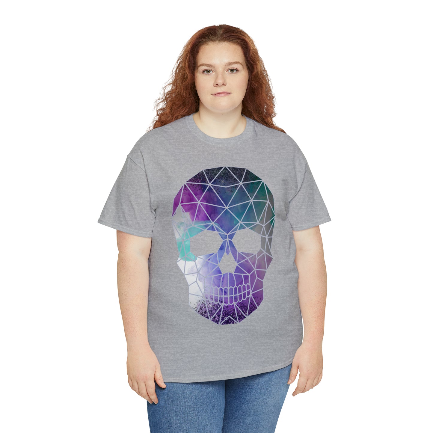 Skull Mosaic 2 Heavy Cotton Tee