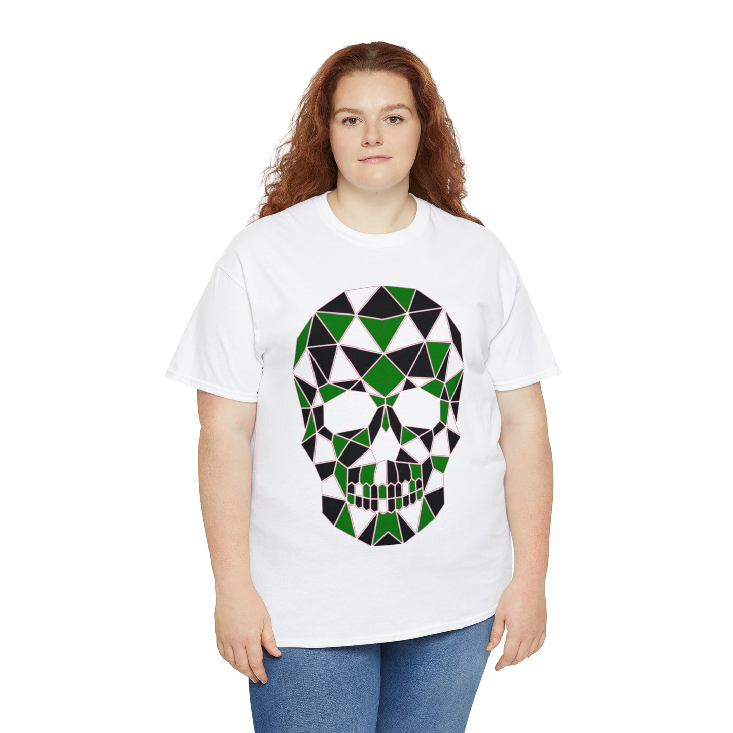 Skull Mosaic 3 Heavy Cotton Tee