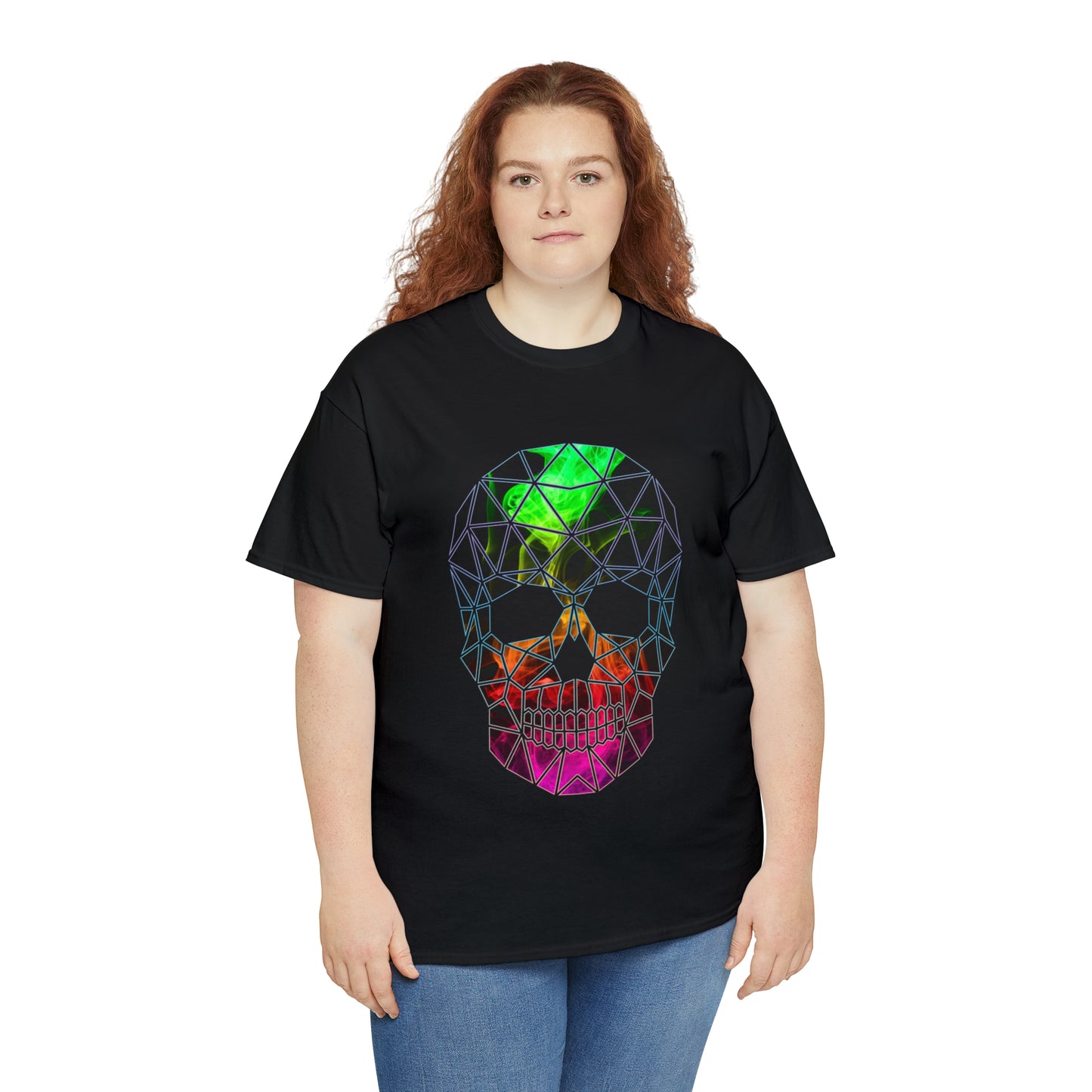 Skull Mosaic 5 Heavy Cotton Tee