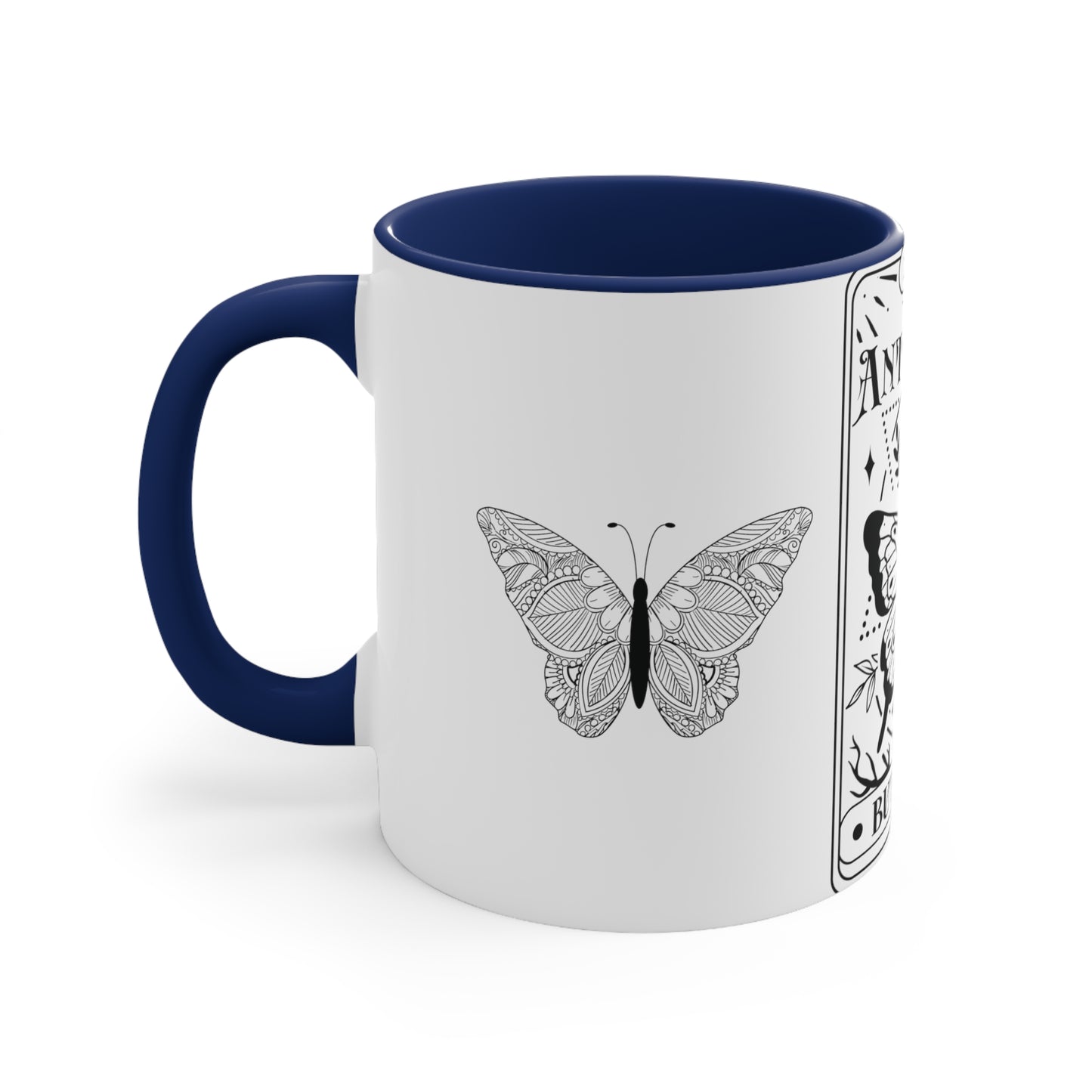 Anti-Social Butterfly Coffee Mug, 11oz