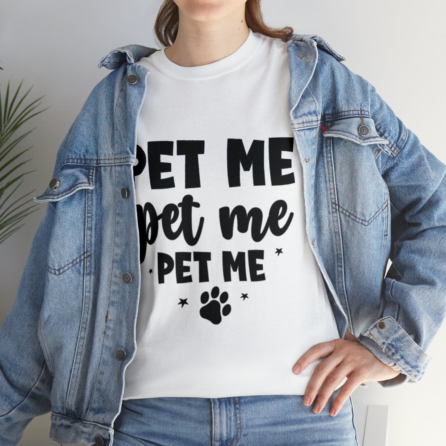 Pet Me Heavy Cotton Tee