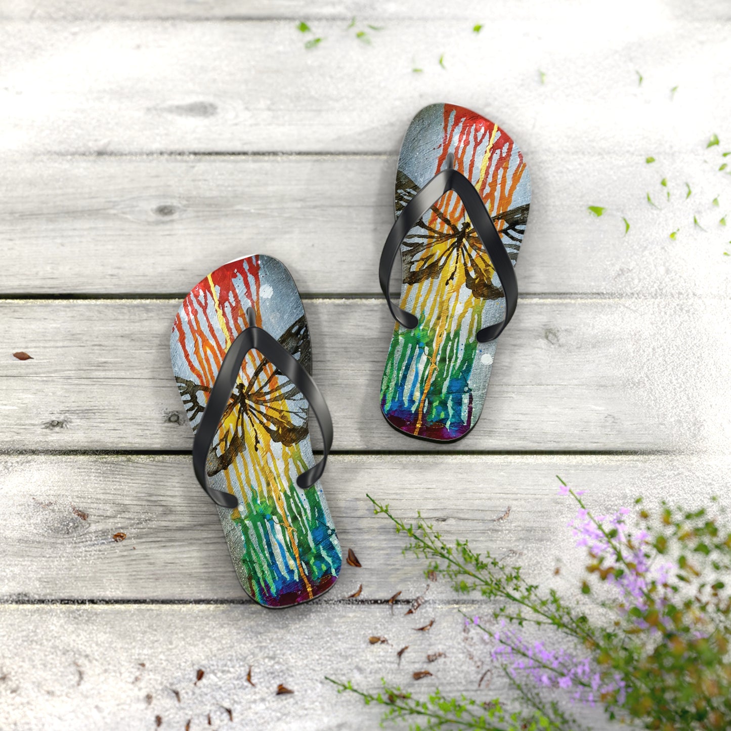 Beautiful Pride Flip Flops