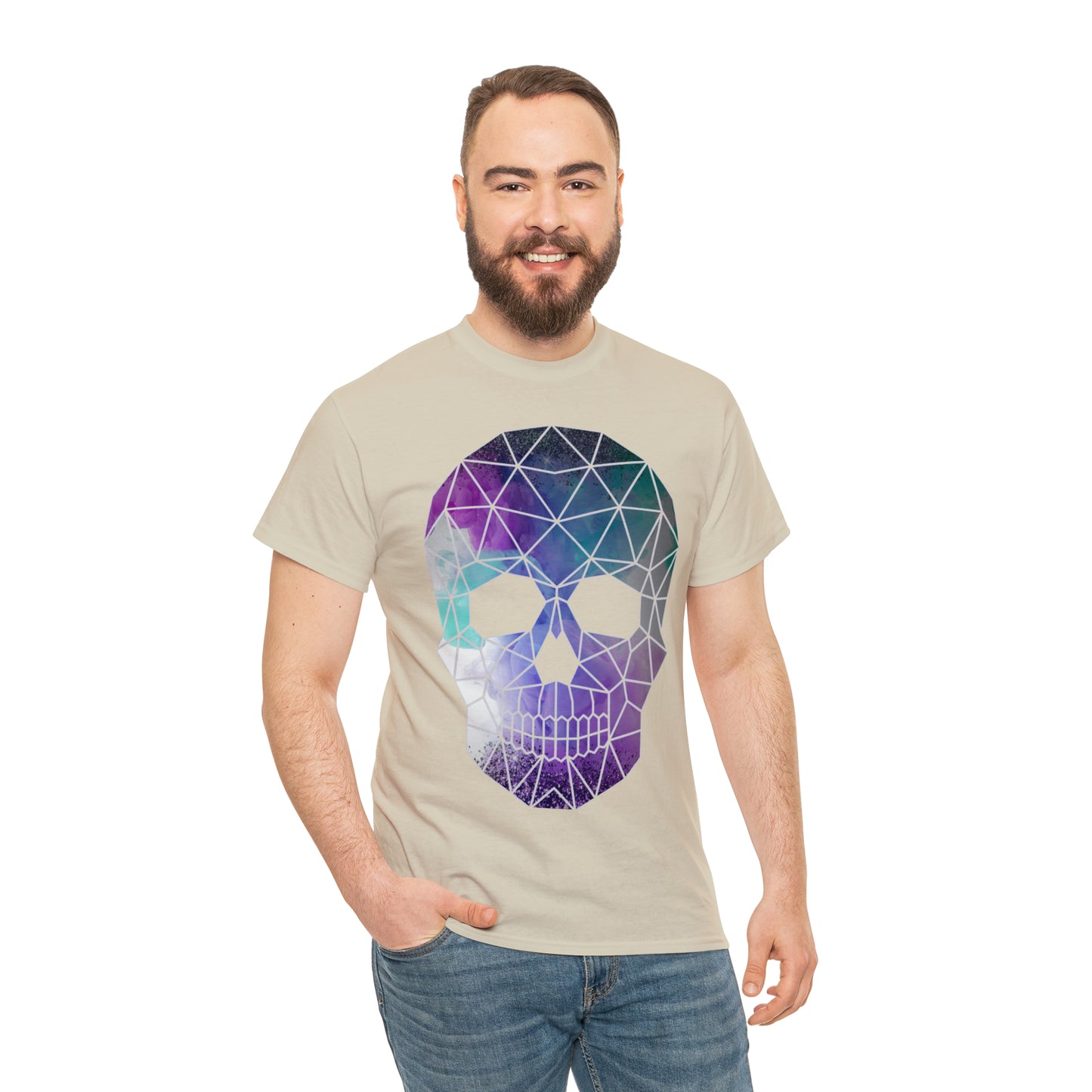 Skull Mosaic 2 Heavy Cotton Tee