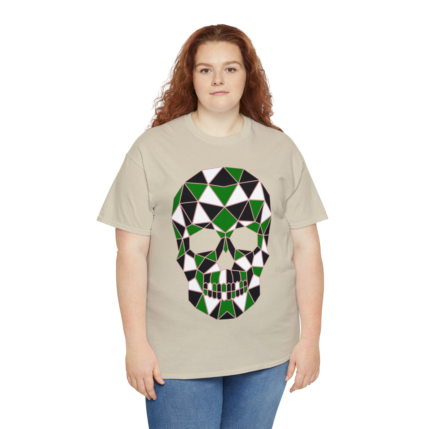 Skull Mosaic 3 Heavy Cotton Tee