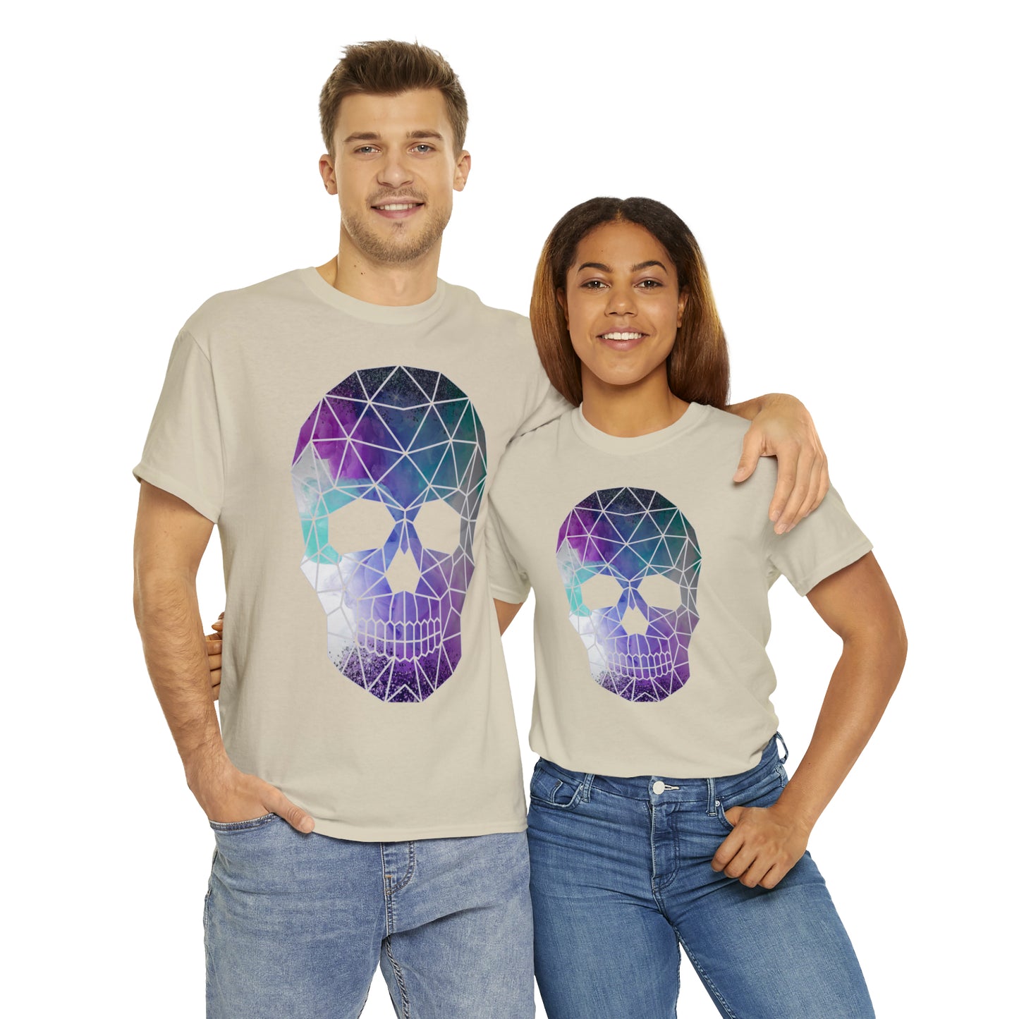 Skull Mosaic 2 Heavy Cotton Tee