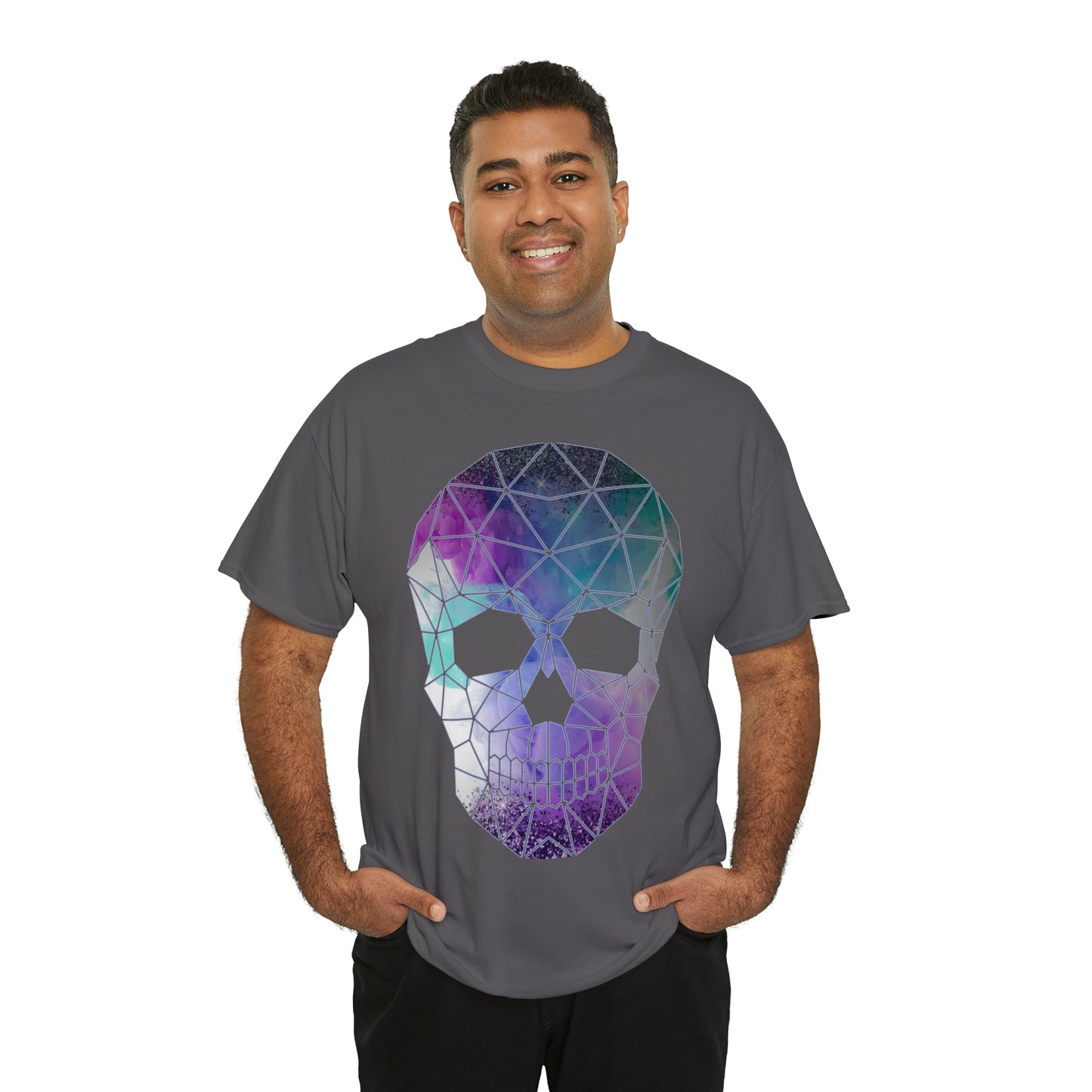 Skull Mosaic 2 Heavy Cotton Tee