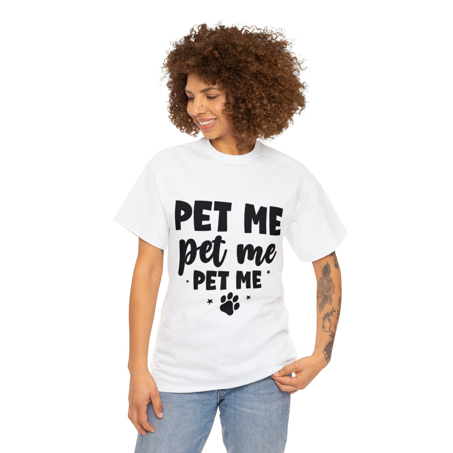 Pet Me Heavy Cotton Tee