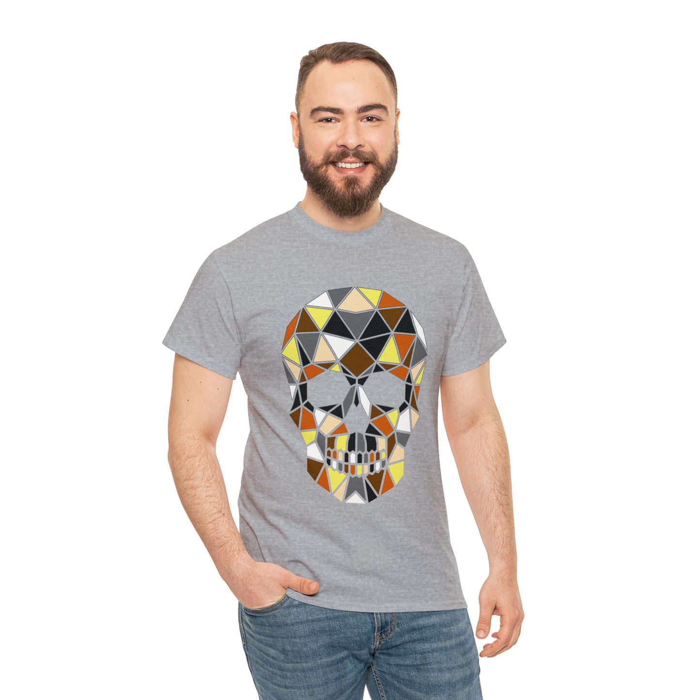 Skull Mosaic 6 Cotton Tee