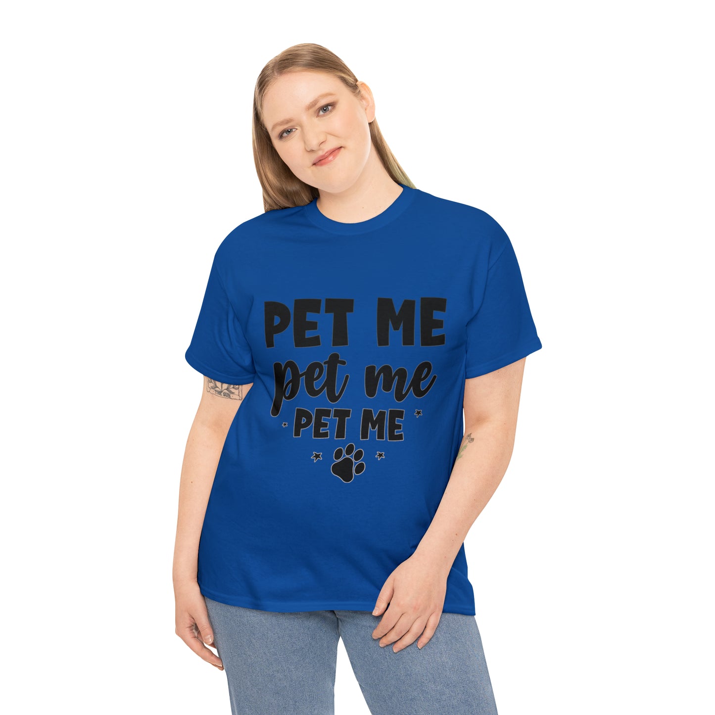 Pet Me Heavy Cotton Tee