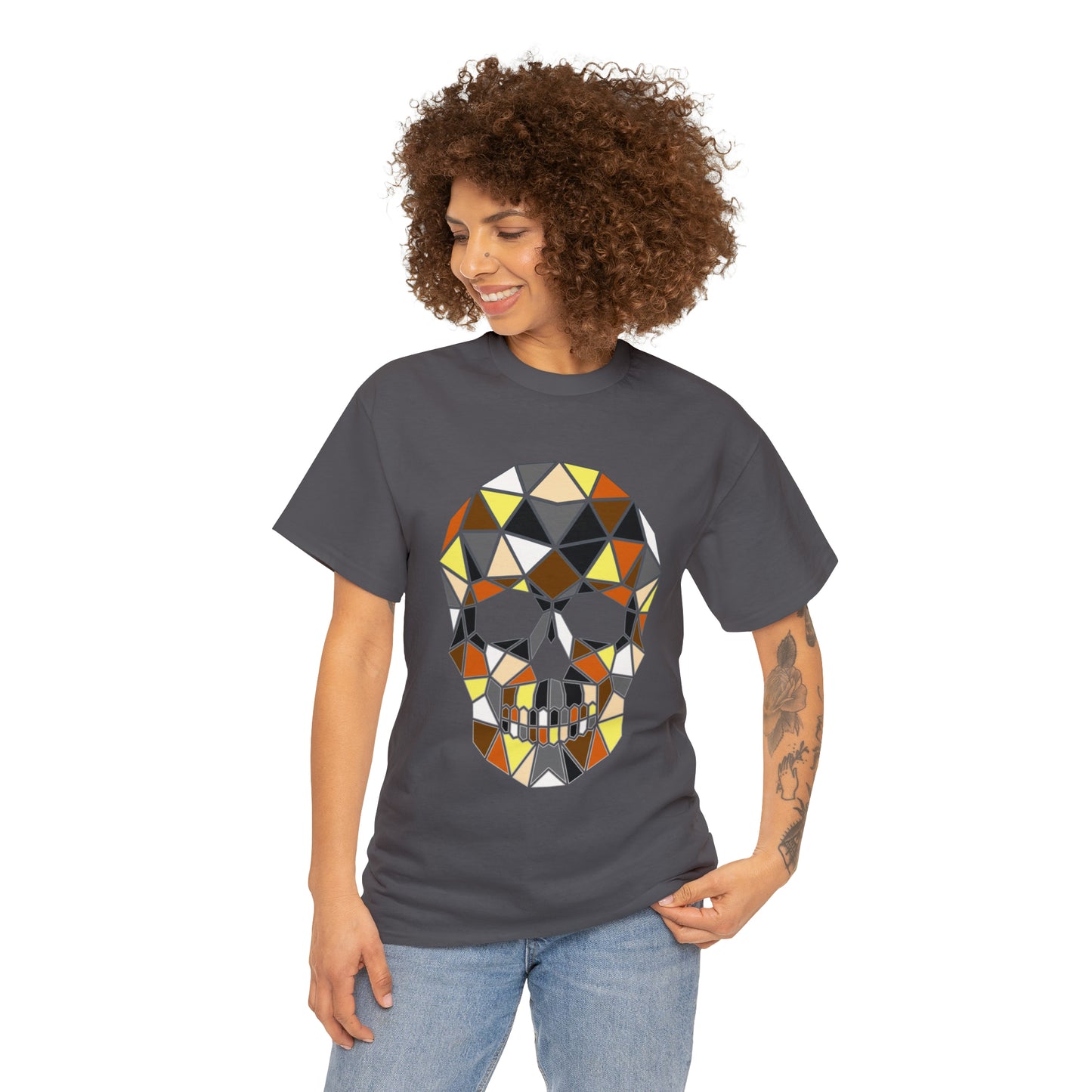 Skull Mosaic 6 Cotton Tee