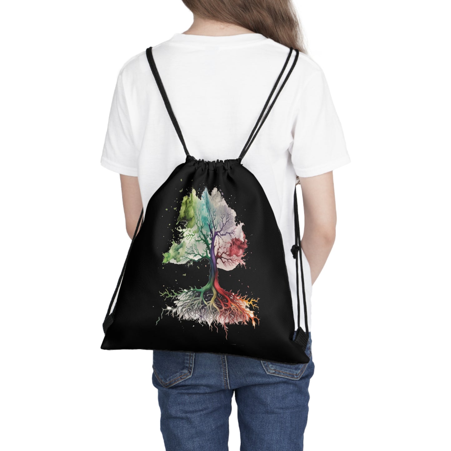 Tree 9 Outdoor Drawstring Bag