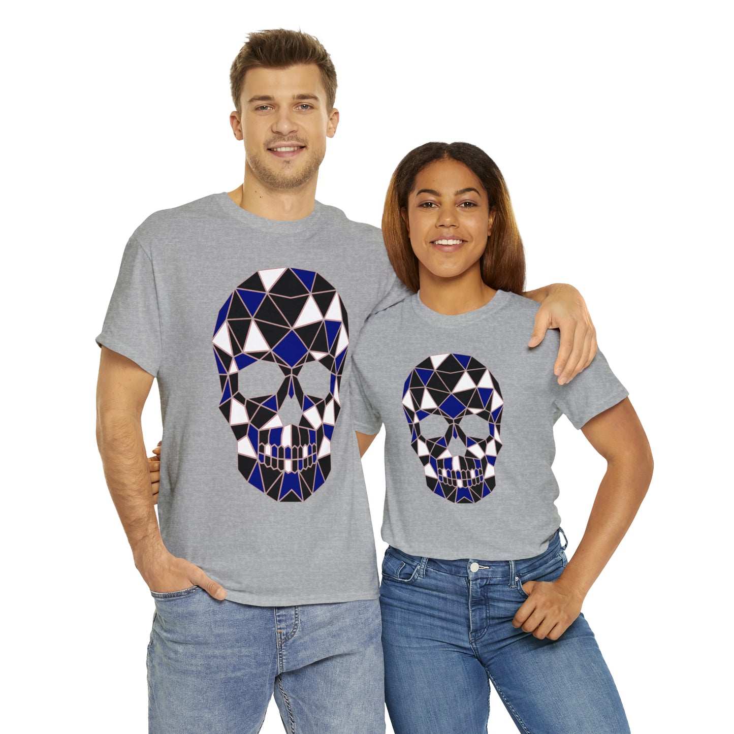 Skull Mosaic Heavy Cotton Tee