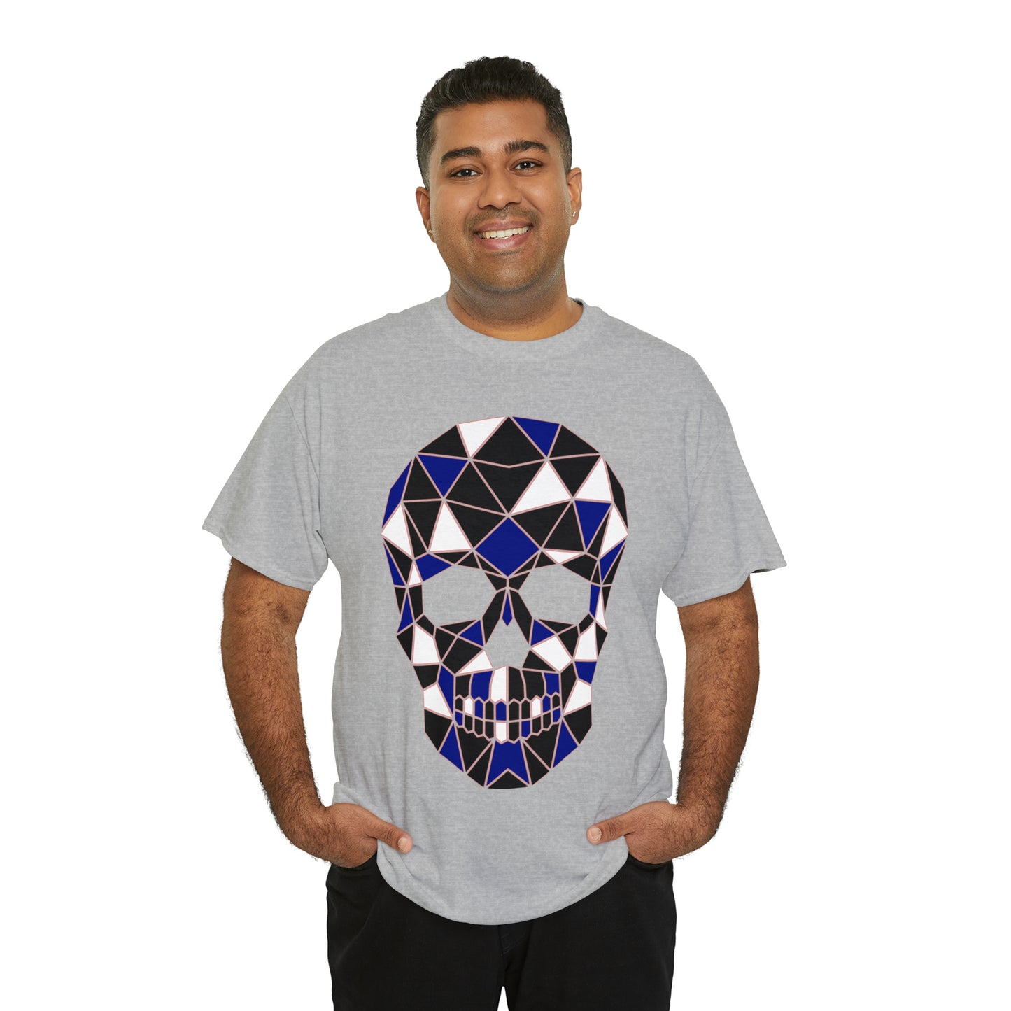 Skull Mosaic Heavy Cotton Tee