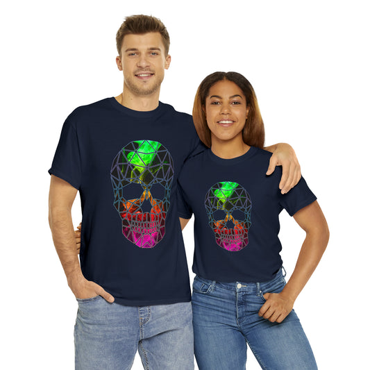 Skull Mosaic 5 Heavy Cotton Tee