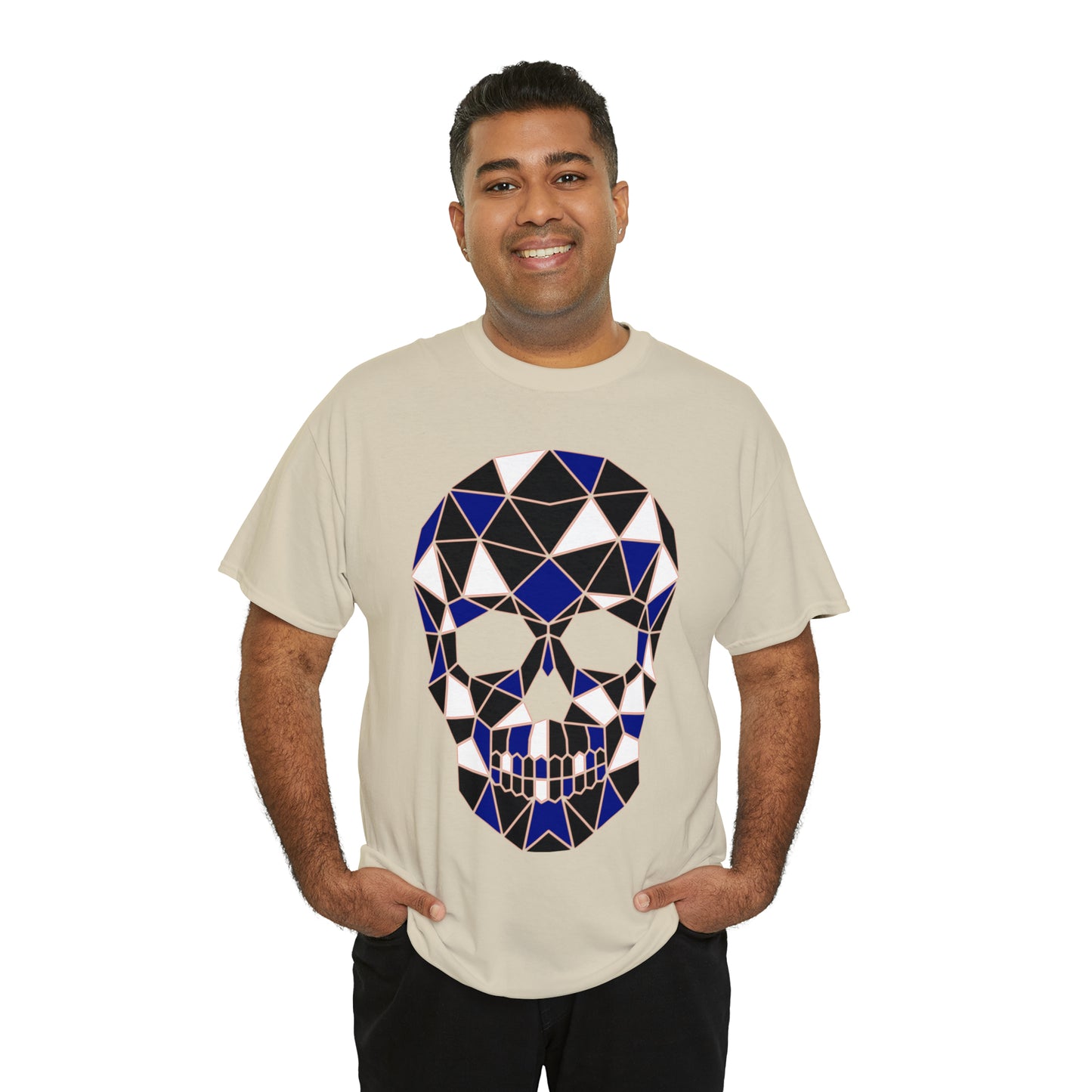 Skull Mosaic Heavy Cotton Tee