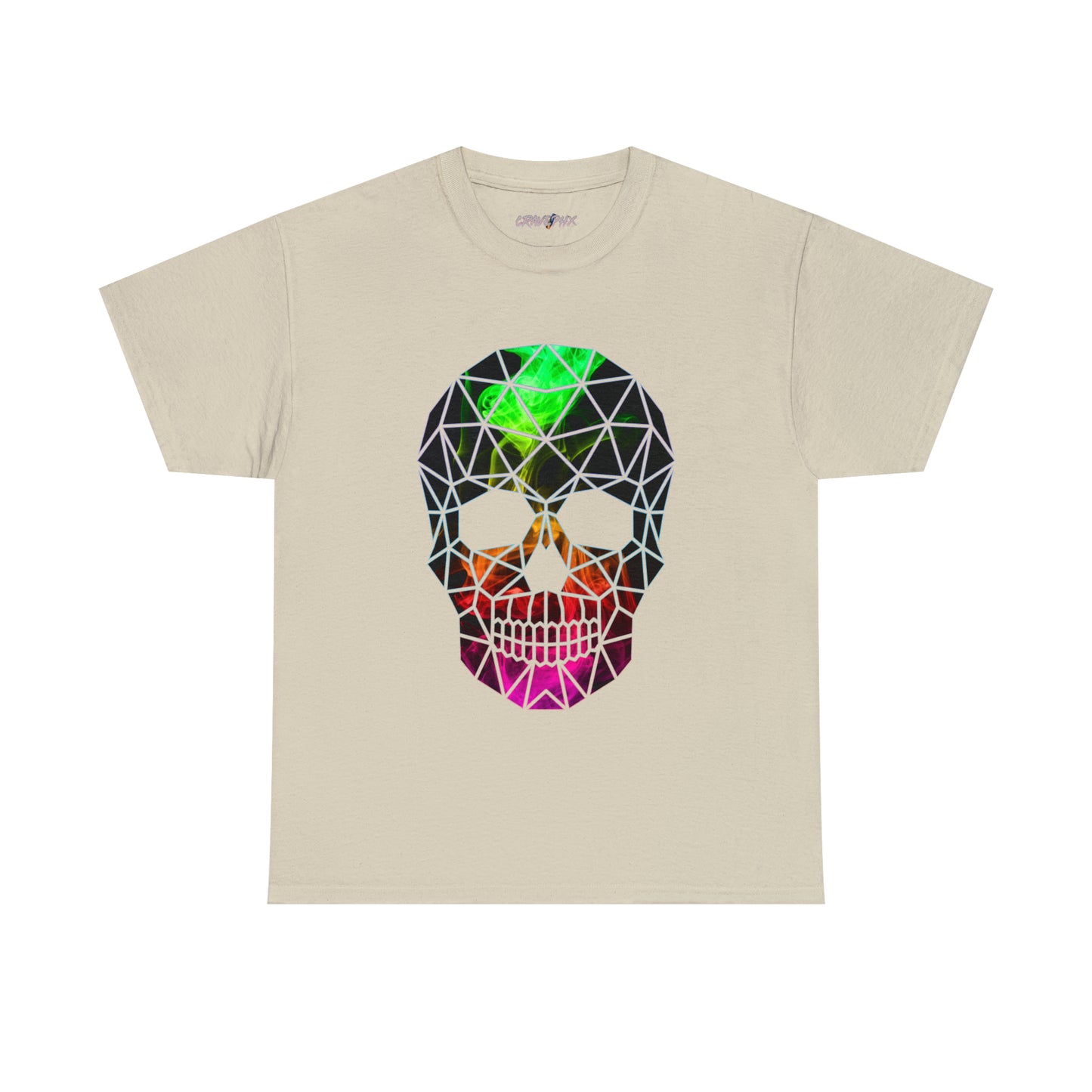 Skull Mosaic 5 Heavy Cotton Tee