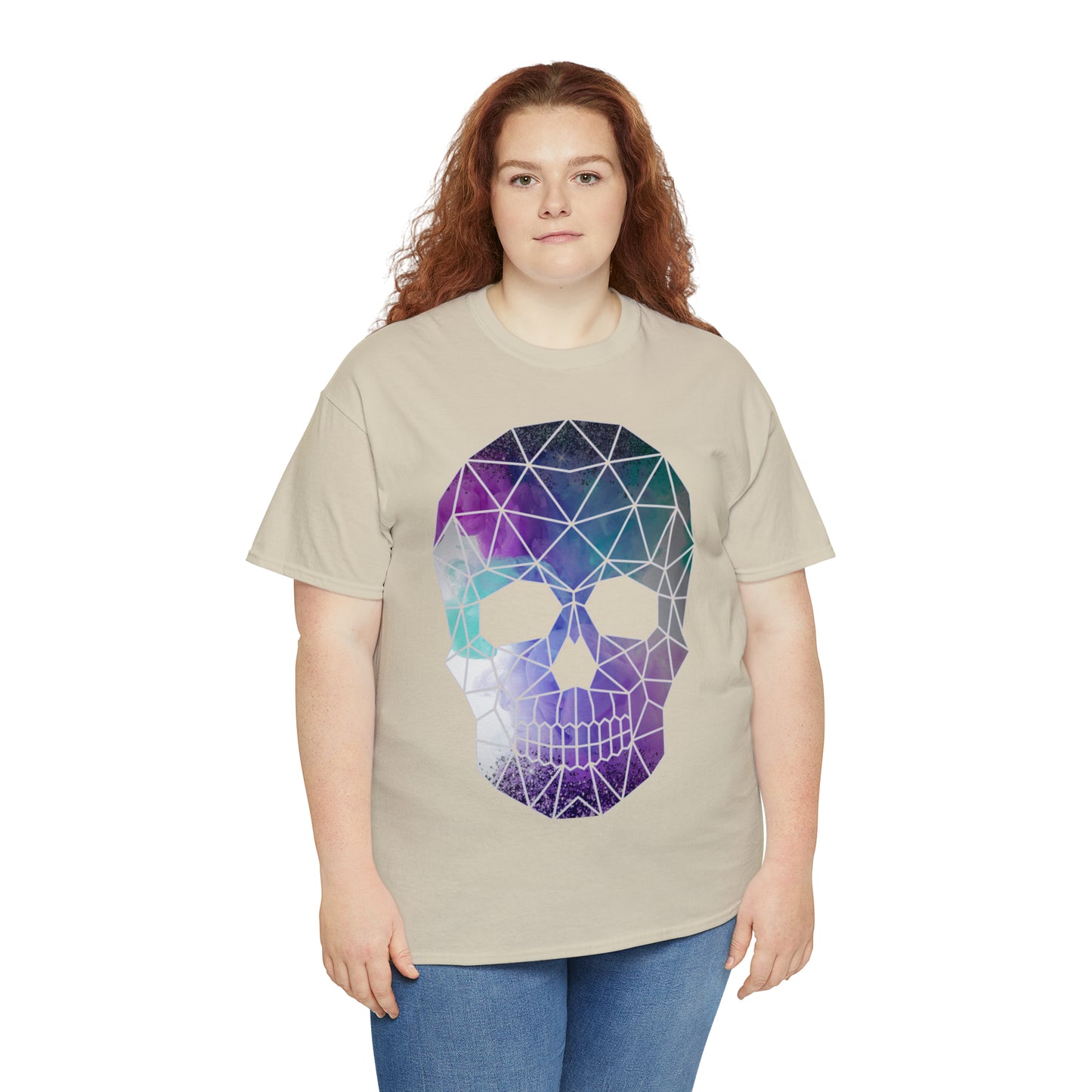 Skull Mosaic 2 Heavy Cotton Tee