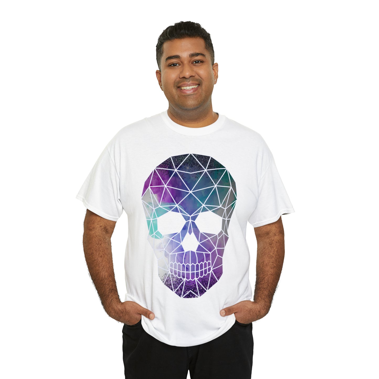 Skull Mosaic 2 Heavy Cotton Tee