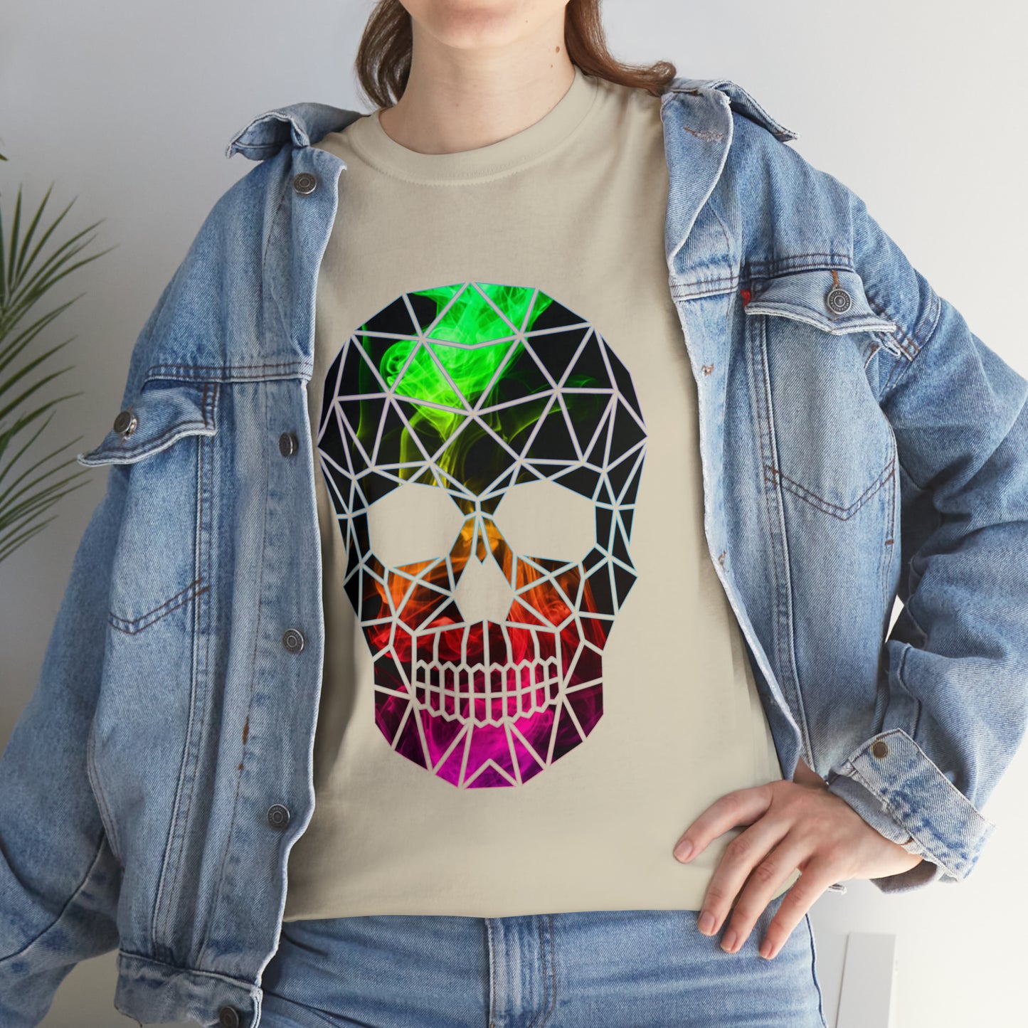 Skull Mosaic 5 Heavy Cotton Tee