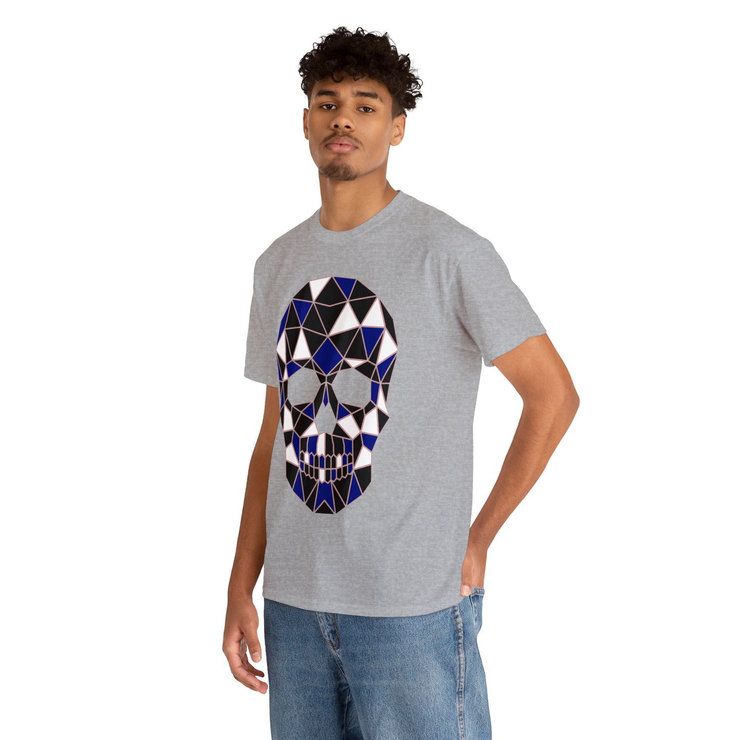 Skull Mosaic Heavy Cotton Tee