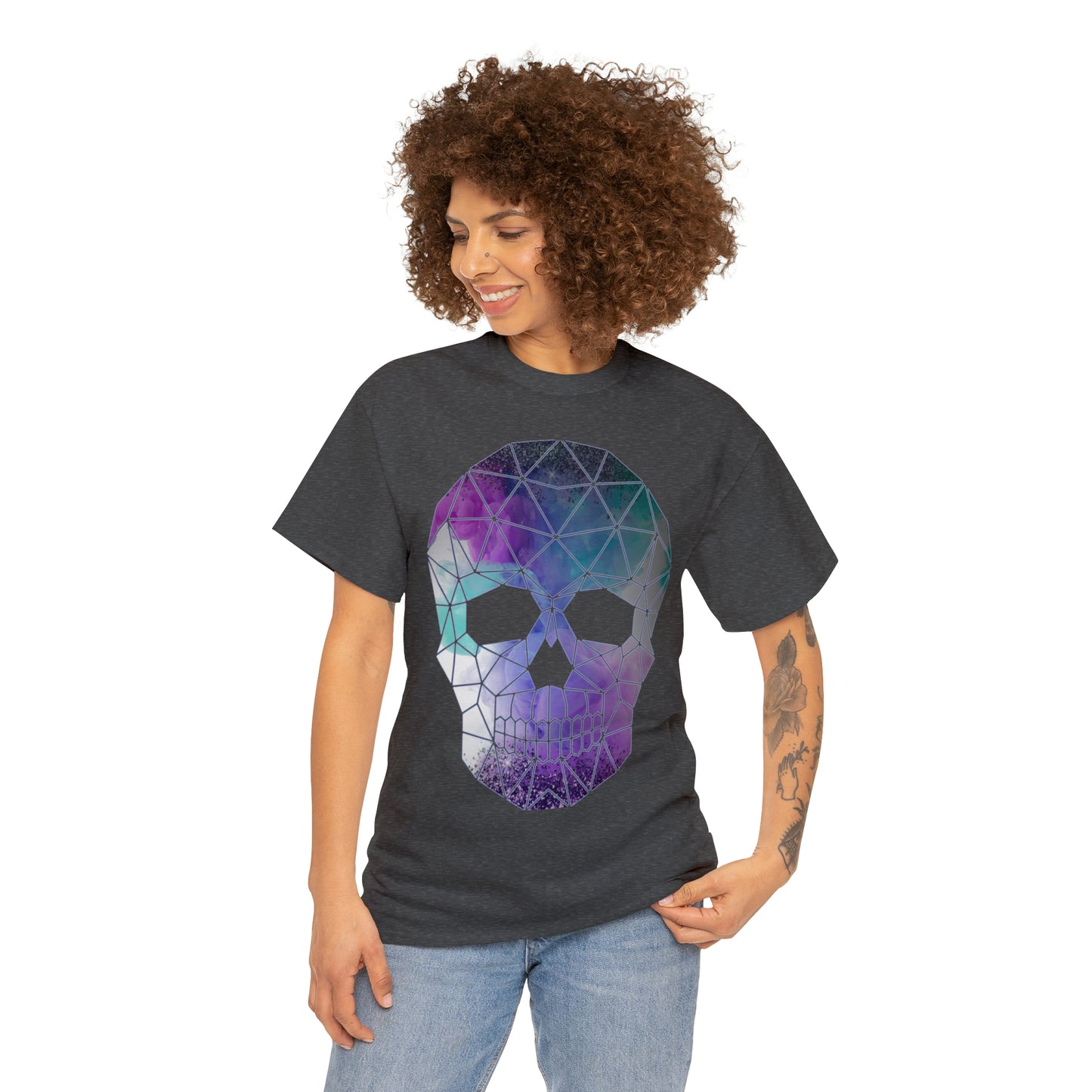 Skull Mosaic 2 Heavy Cotton Tee