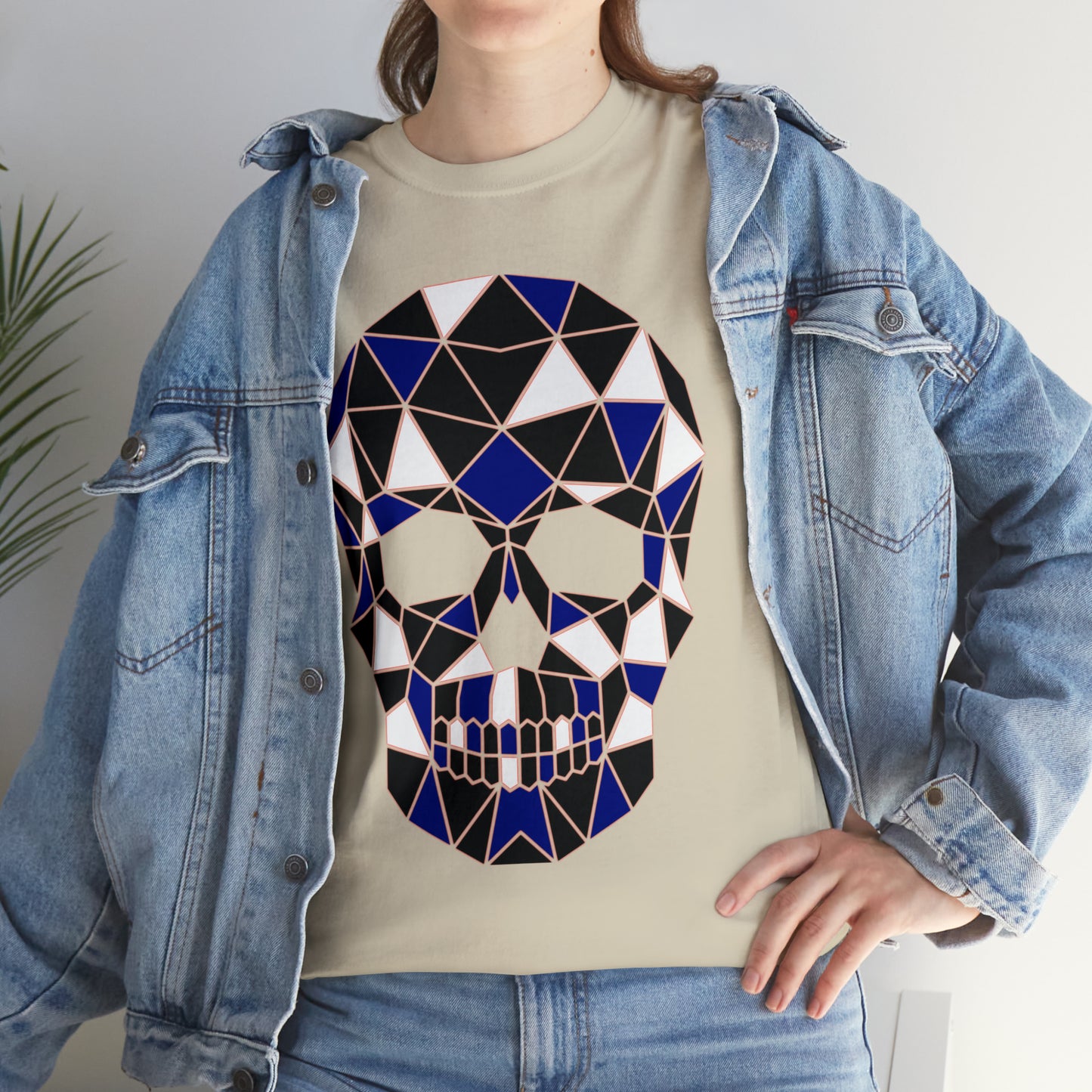 Skull Mosaic Heavy Cotton Tee