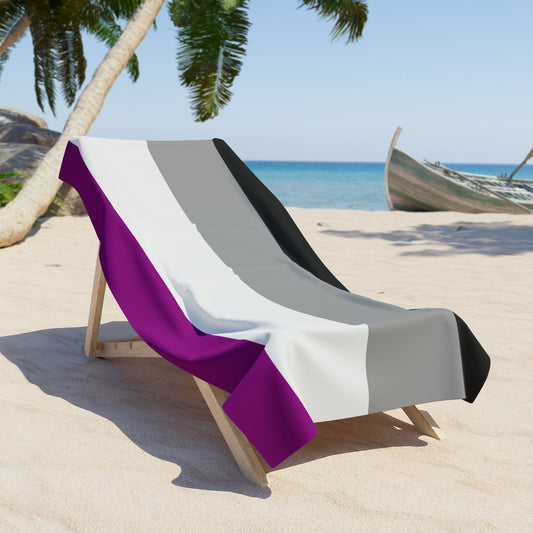 Asexual Flag Beach Towel