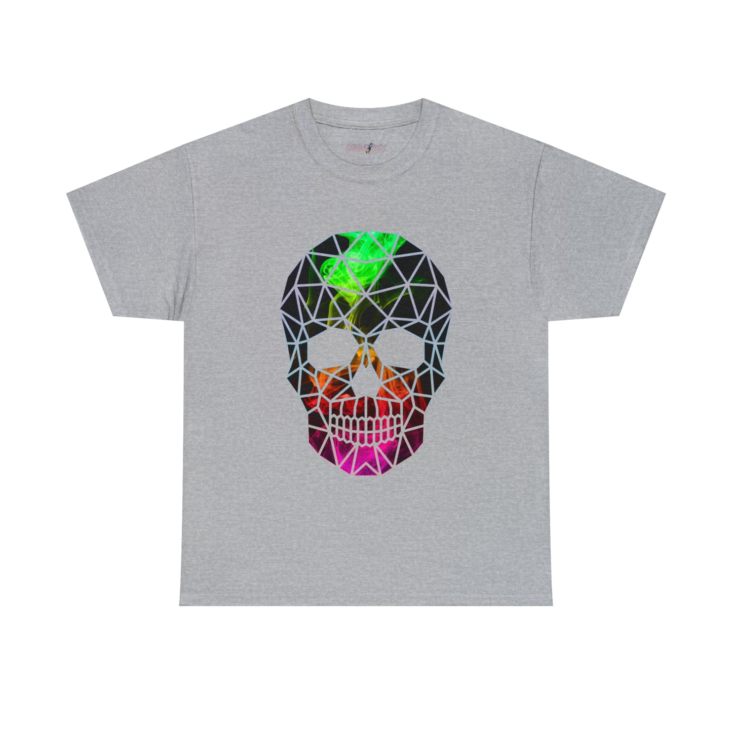 Skull Mosaic 5 Heavy Cotton Tee