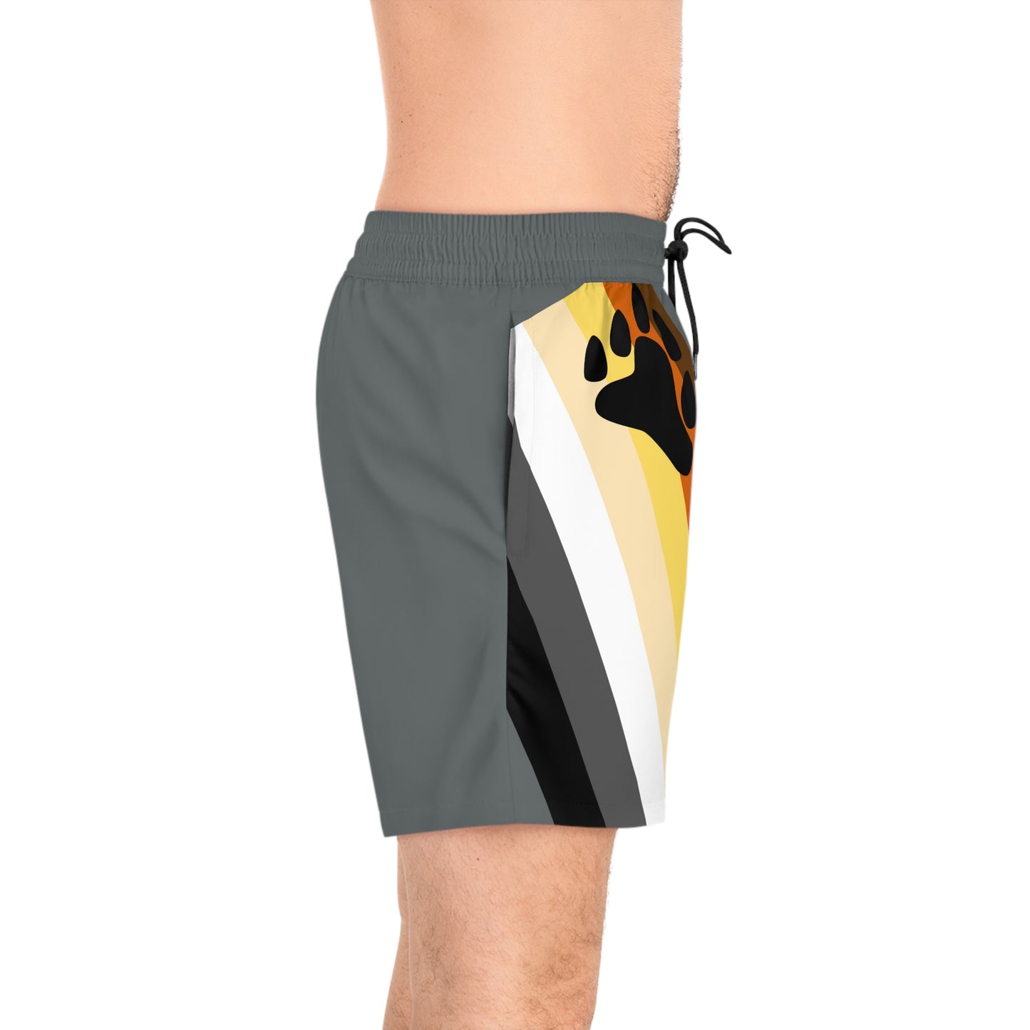 Bear Mid-Length Swim Shorts (AOP)