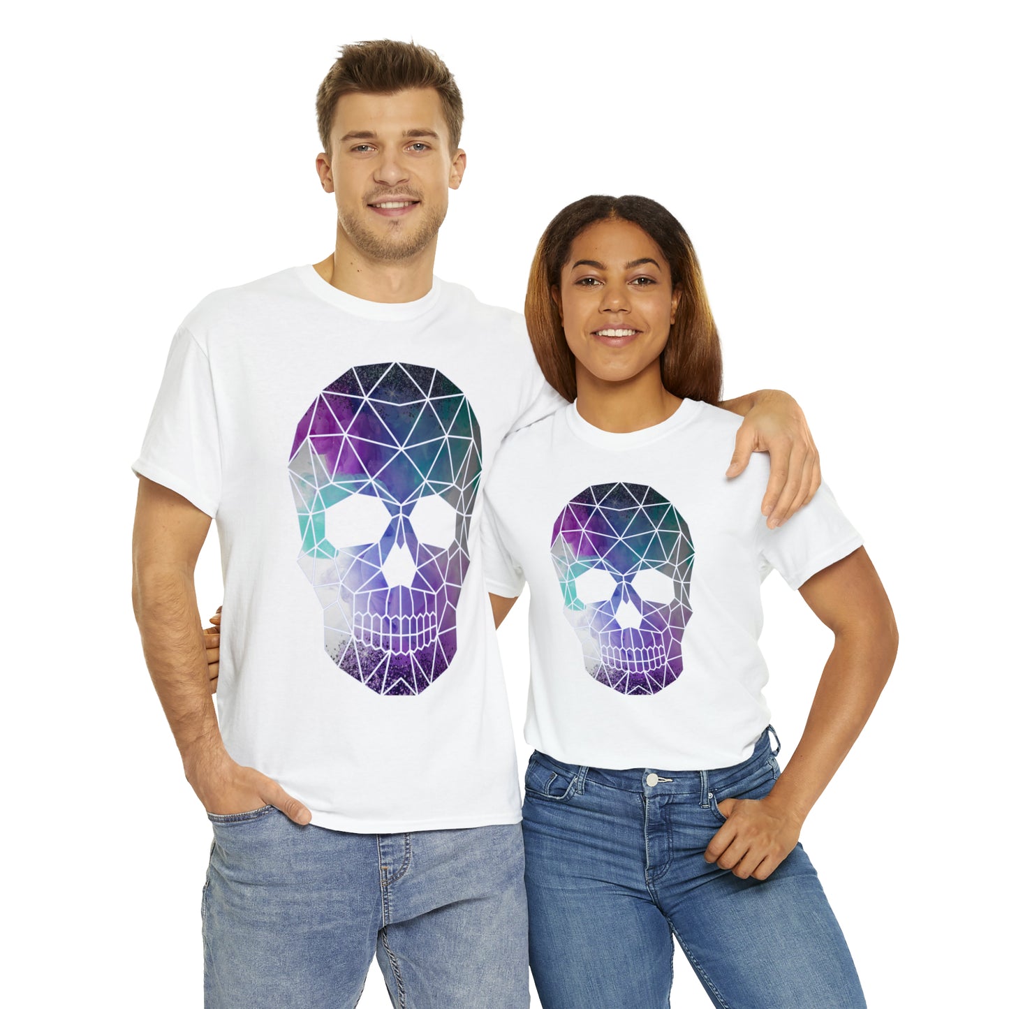 Skull Mosaic 2 Heavy Cotton Tee