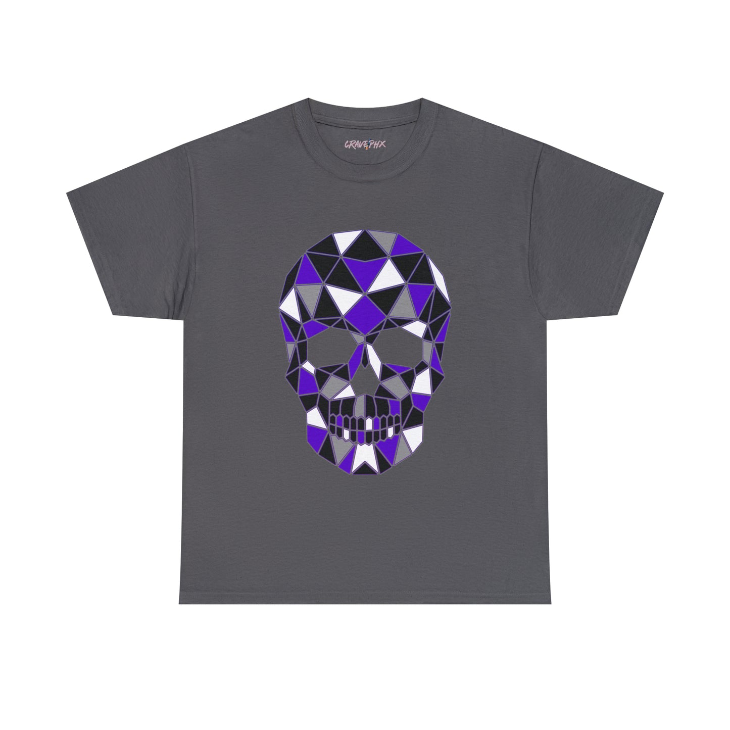 Skull Mosaic 4 Unisex Heavy Cotton Tee