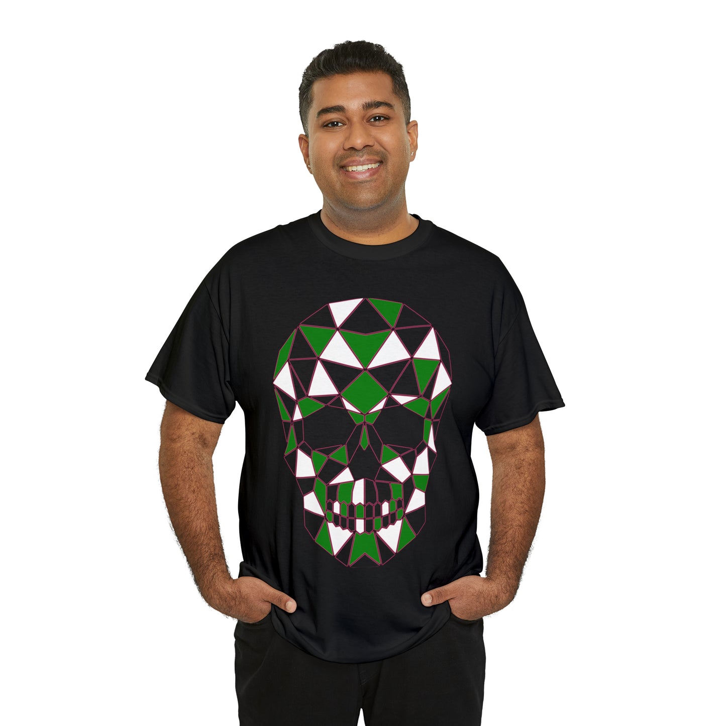 Skull Mosaic 3 Heavy Cotton Tee