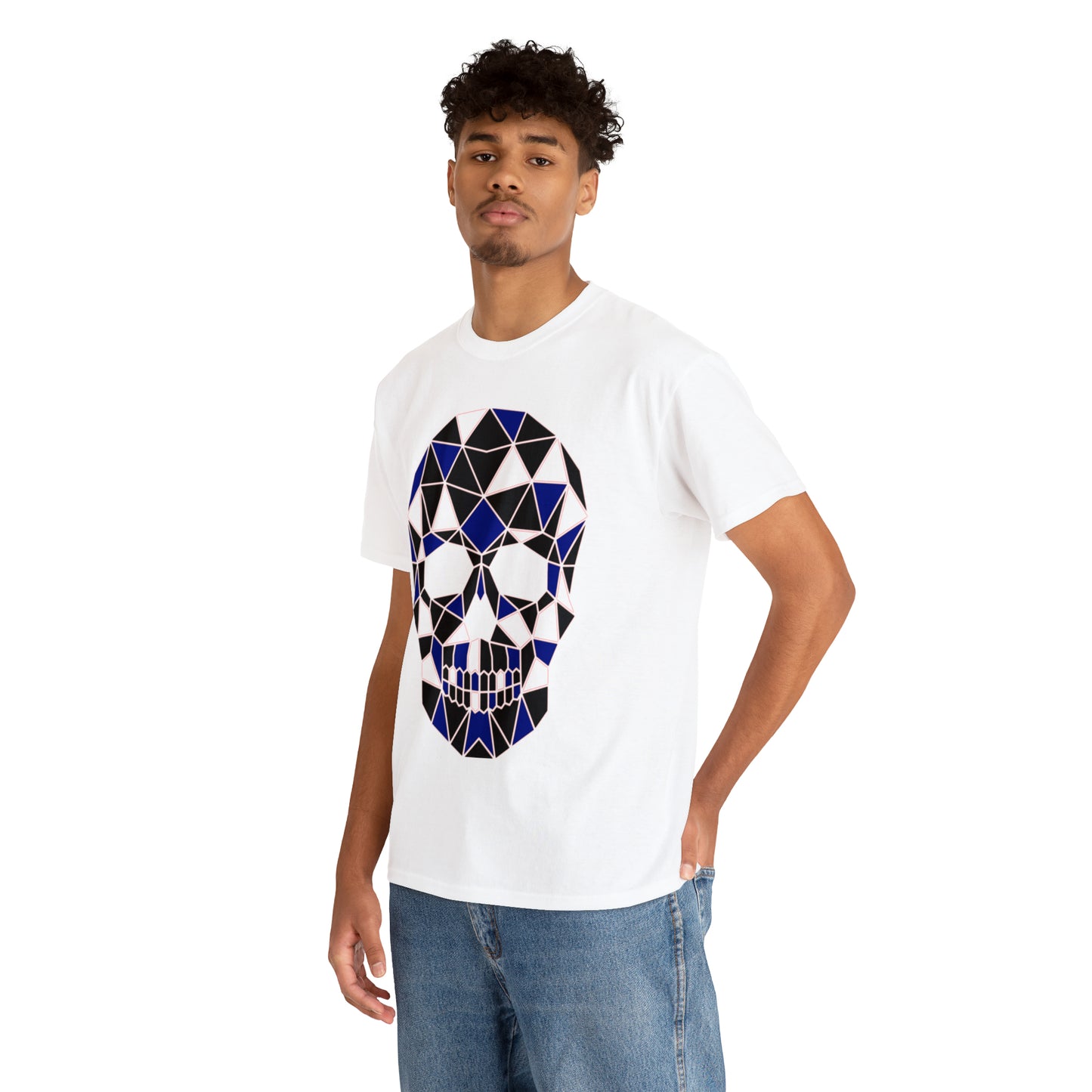 Skull Mosaic Heavy Cotton Tee