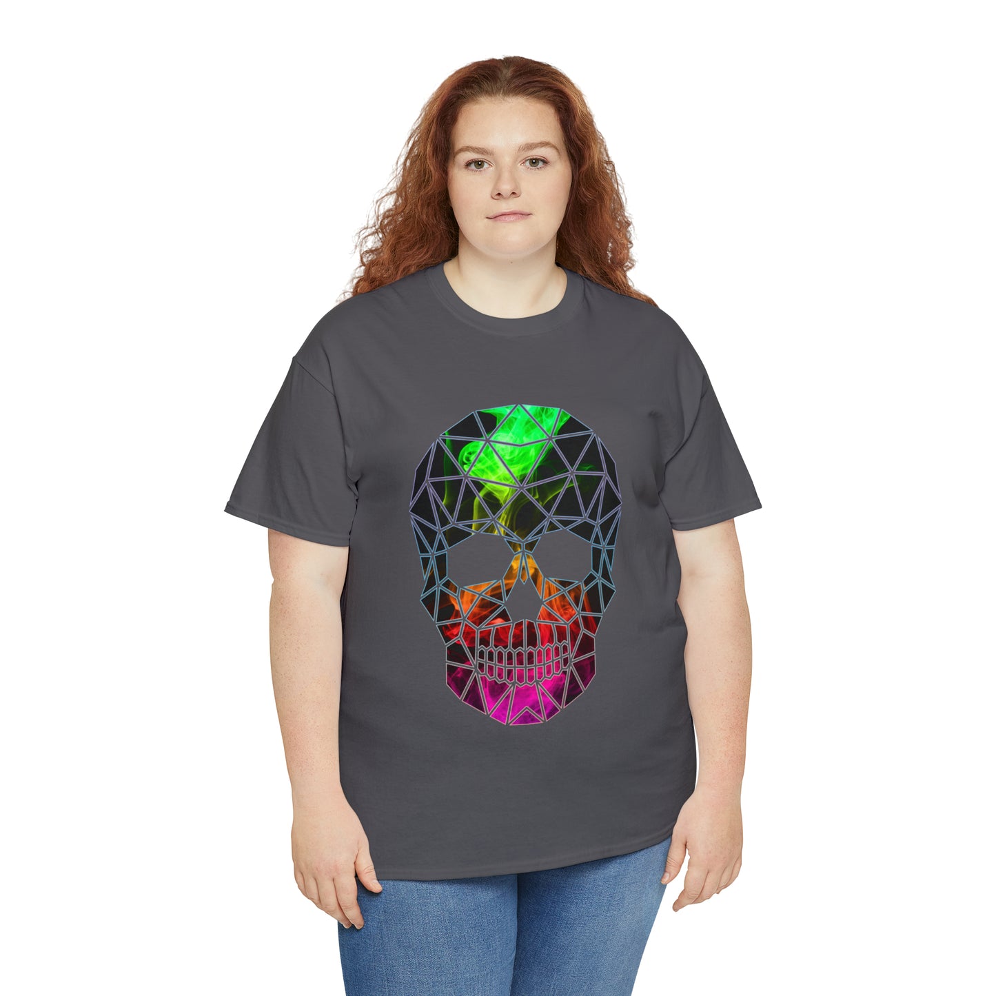 Skull Mosaic 5 Heavy Cotton Tee