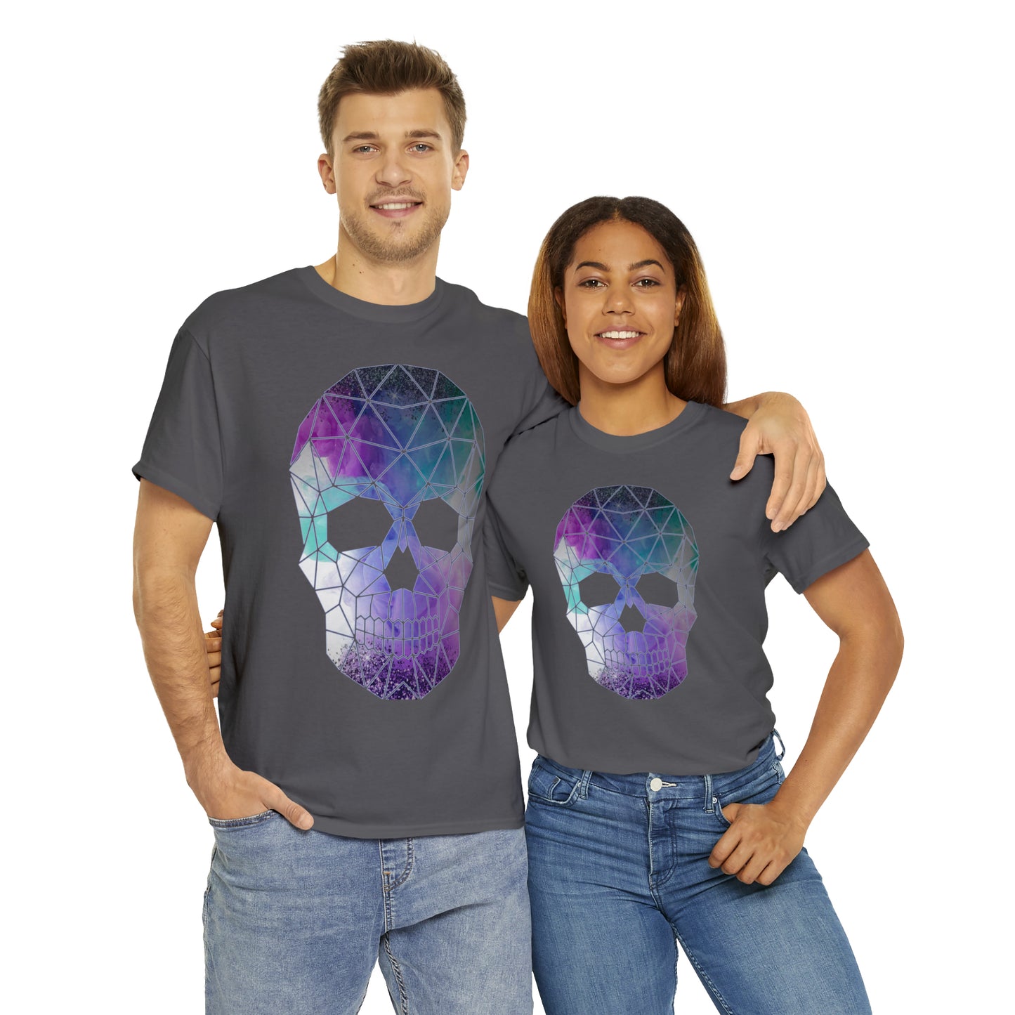 Skull Mosaic 2 Heavy Cotton Tee