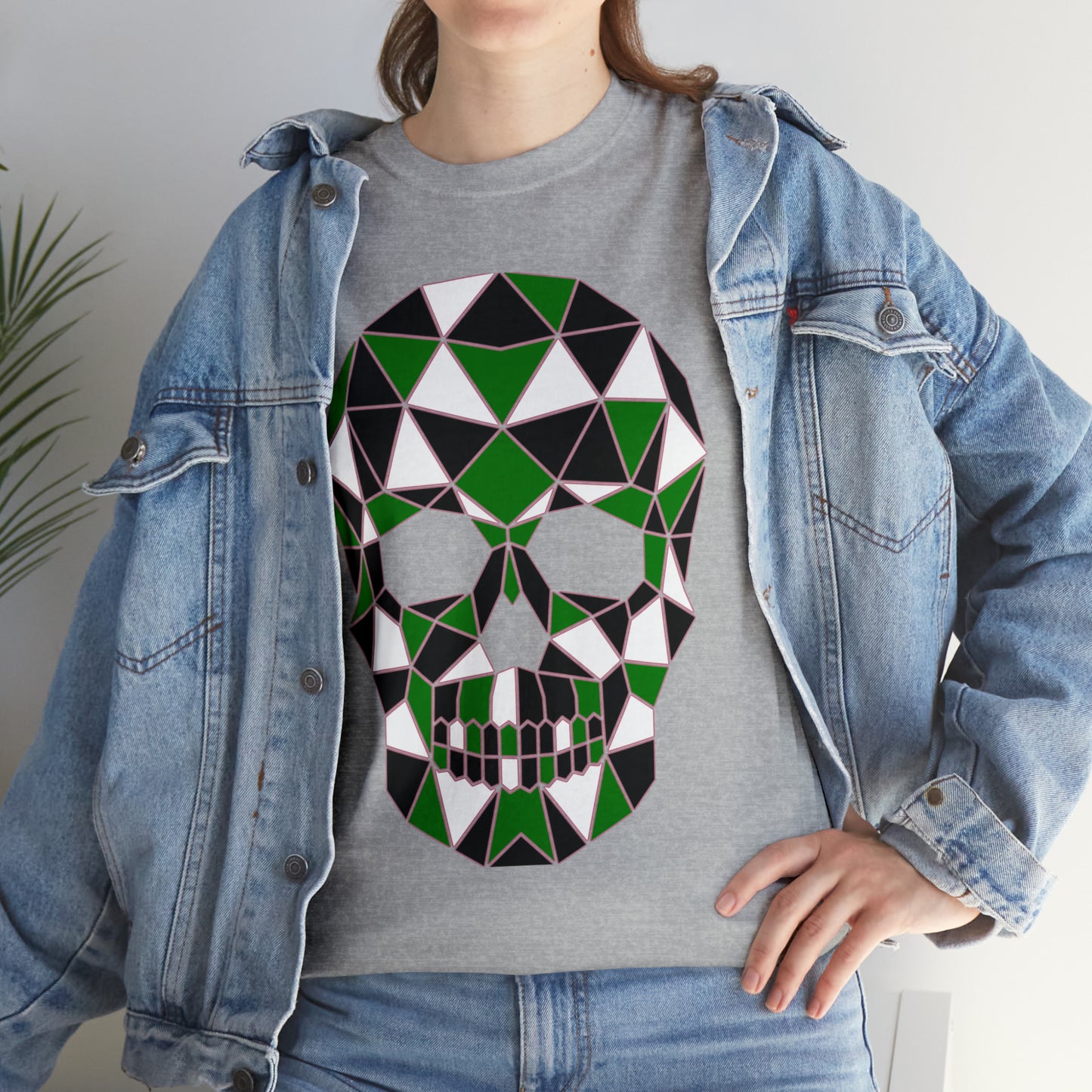 Skull Mosaic 3 Heavy Cotton Tee