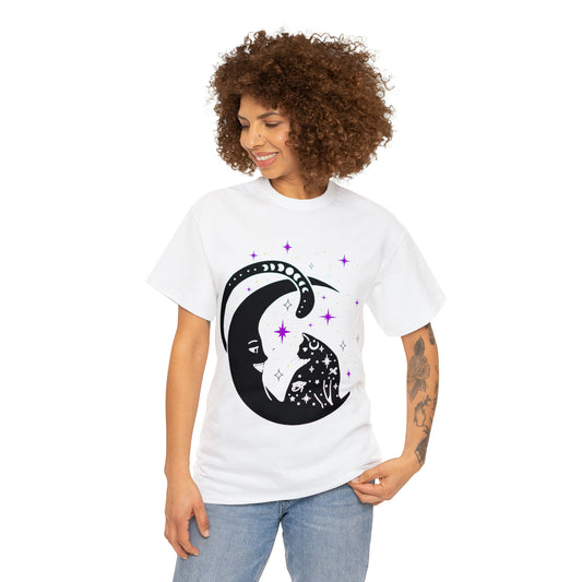 Celestial Kitty 2 Cotton Tee