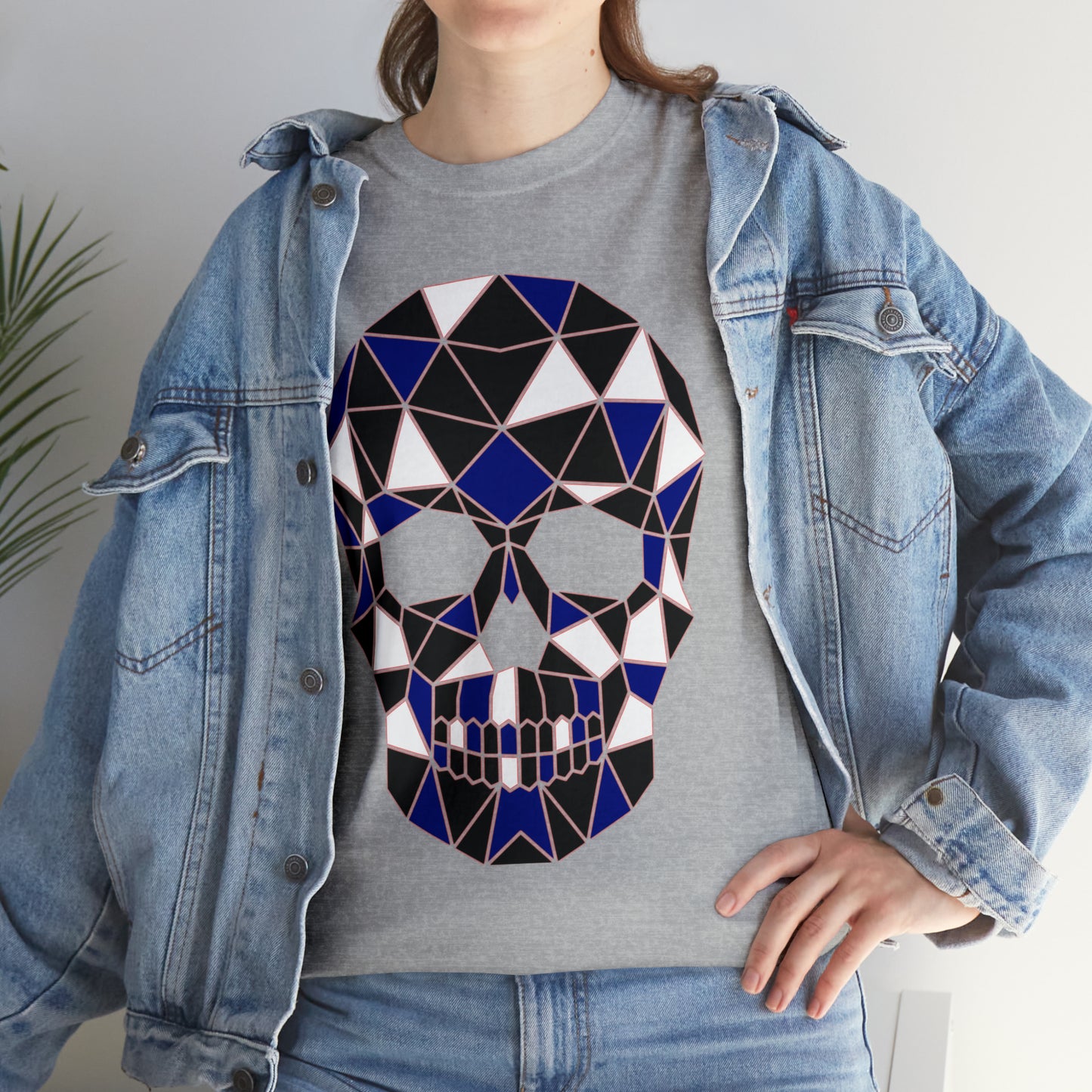 Skull Mosaic Heavy Cotton Tee