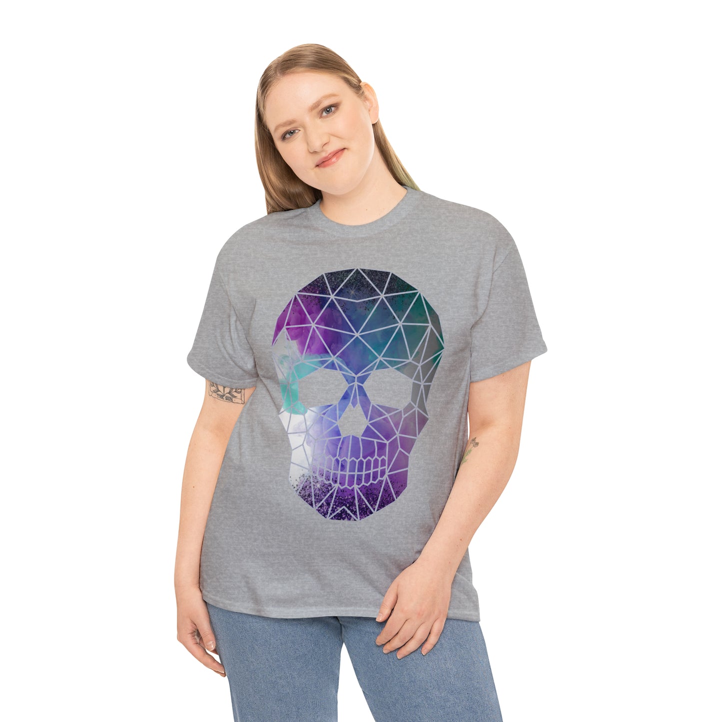 Skull Mosaic 2 Heavy Cotton Tee