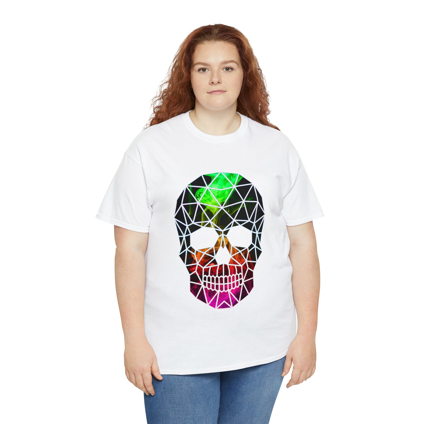 Skull Mosaic 5 Heavy Cotton Tee