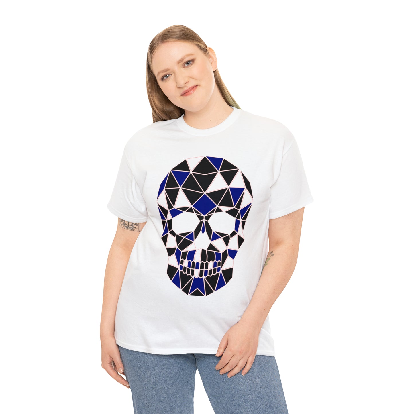 Skull Mosaic Heavy Cotton Tee