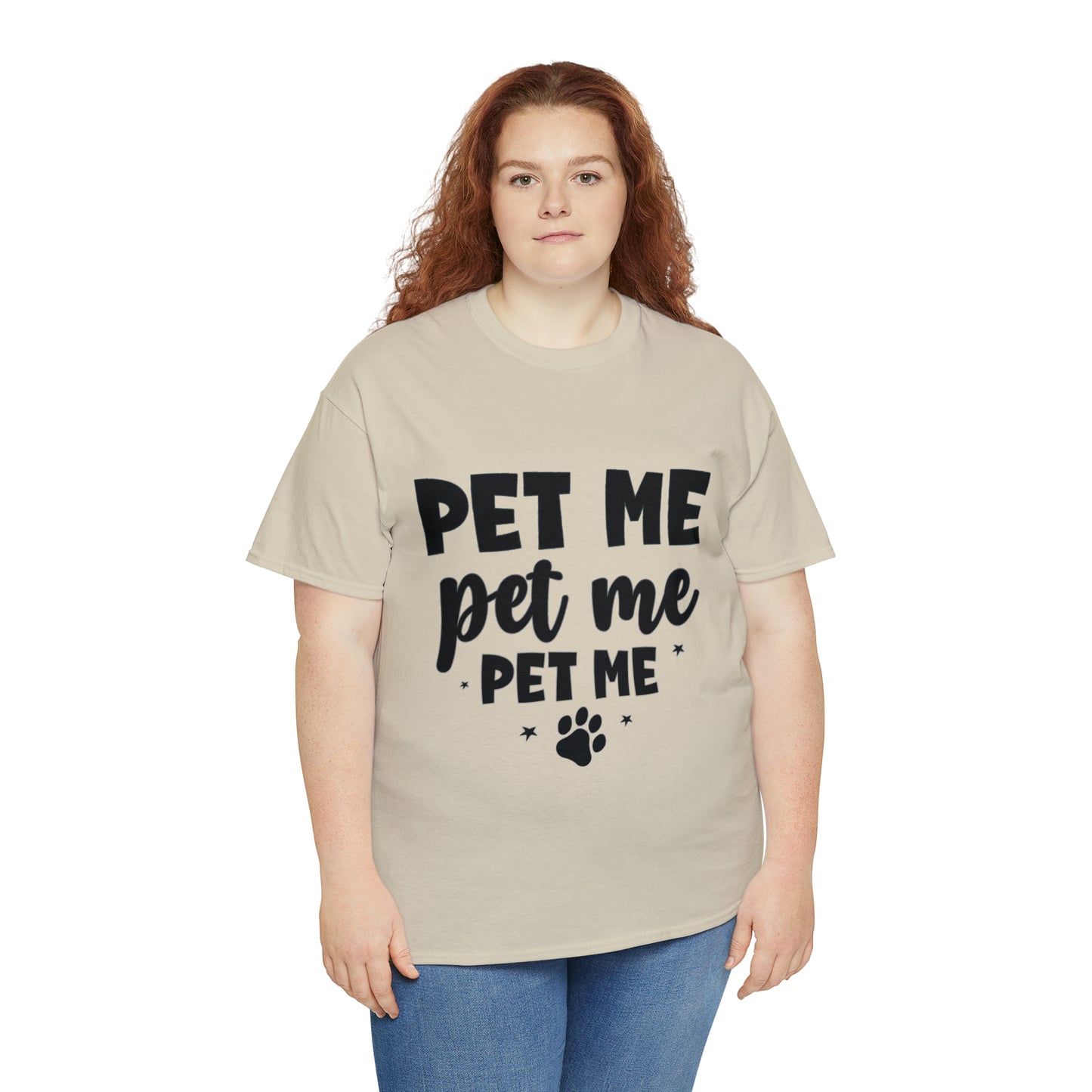 Pet Me Heavy Cotton Tee