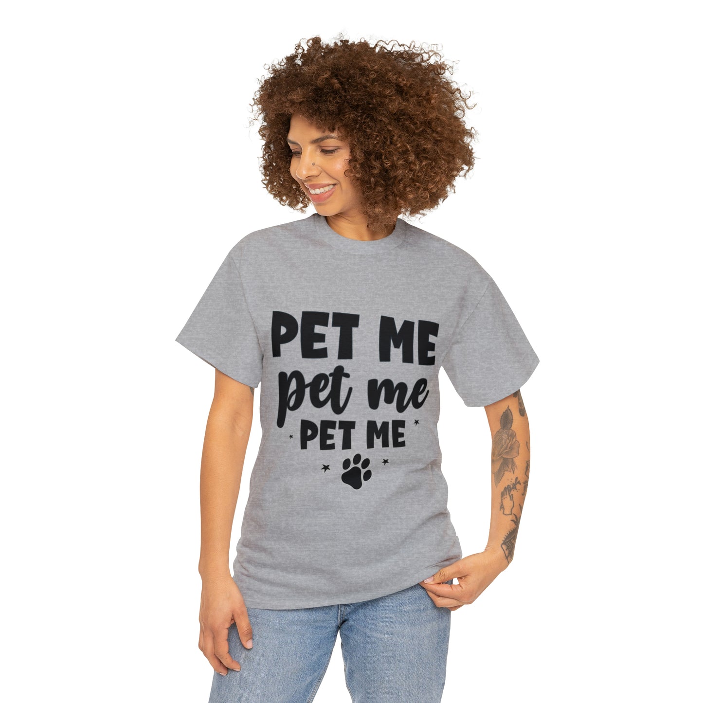 Pet Me Heavy Cotton Tee