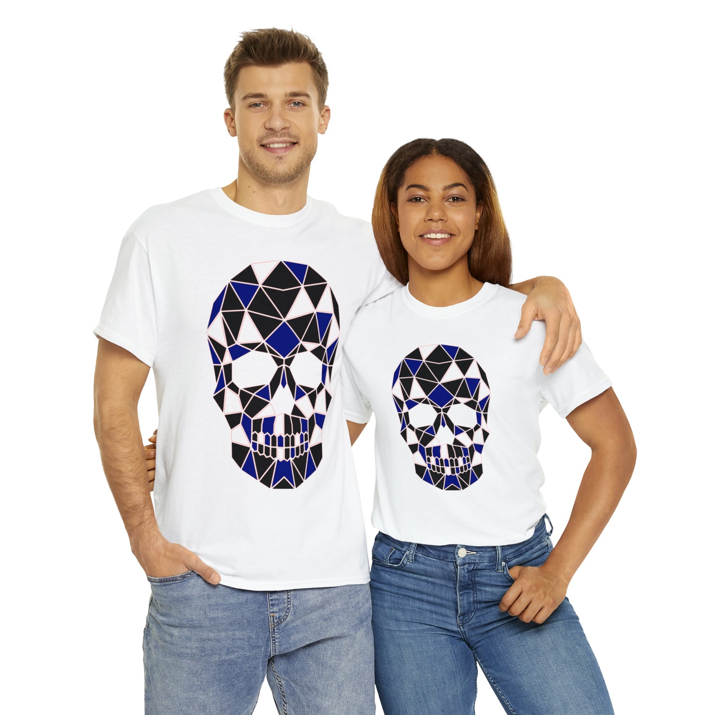 Skull Mosaic Heavy Cotton Tee