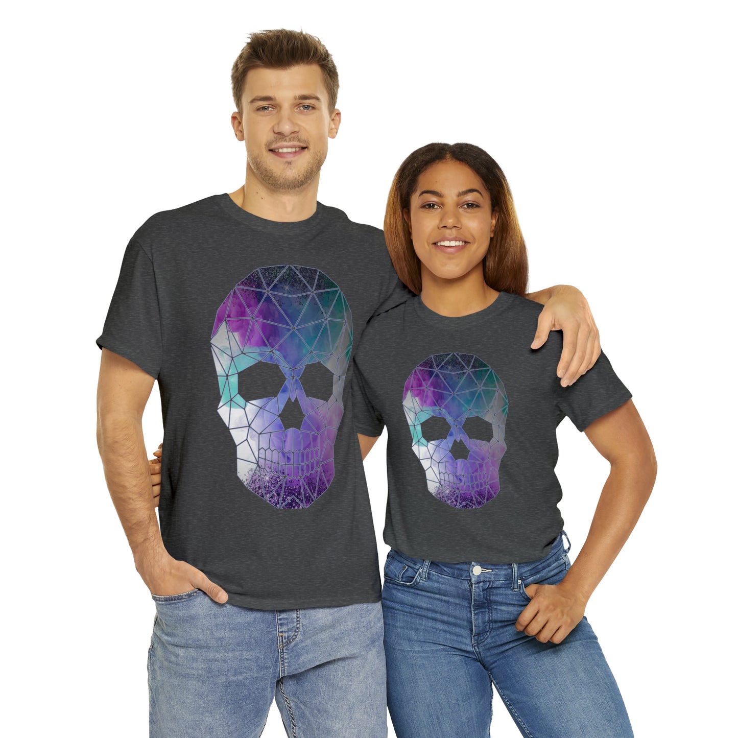 Skull Mosaic 2 Heavy Cotton Tee